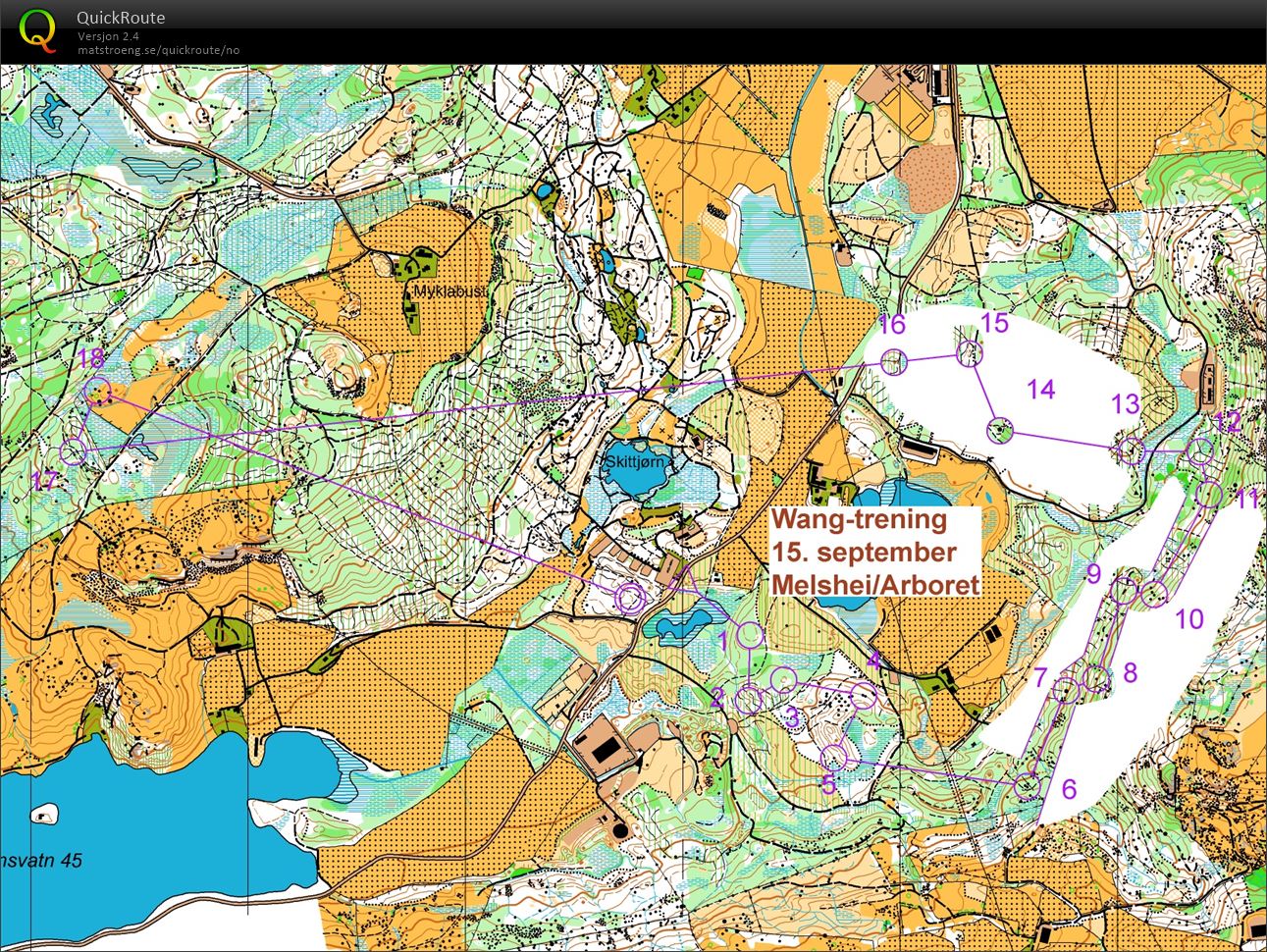 Wang-trening (15-09-2017)