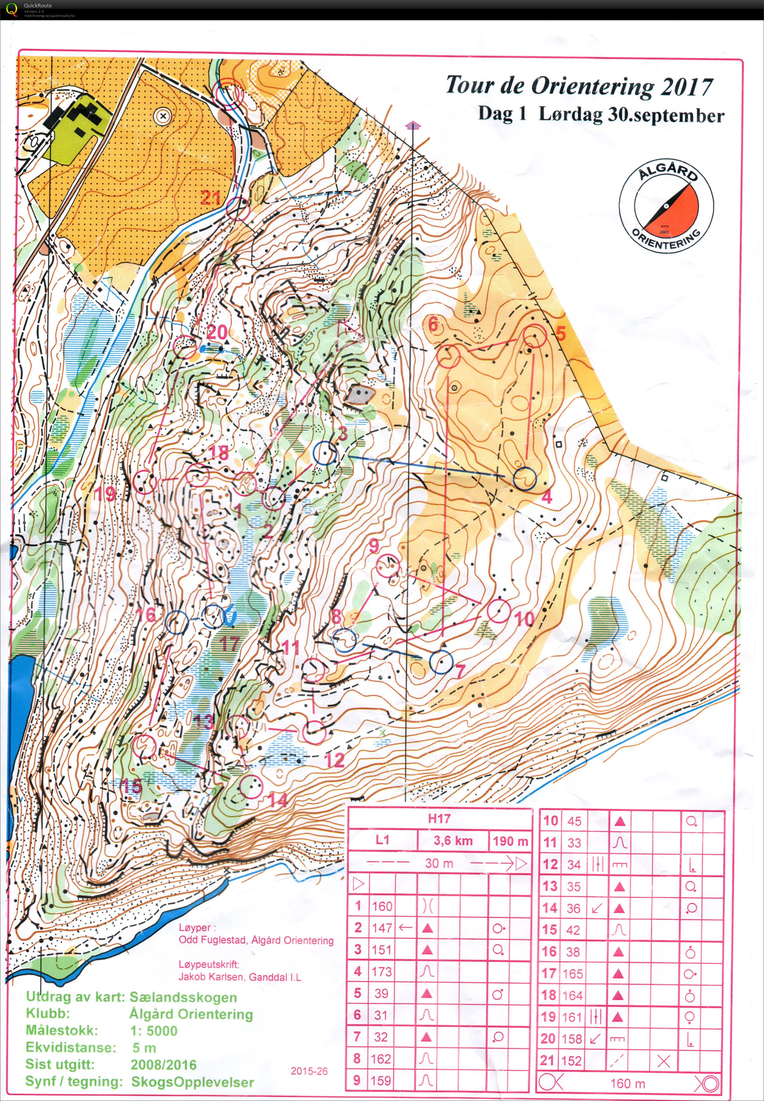 TdO Rogaland H17 Dag 1 (2017-09-30)