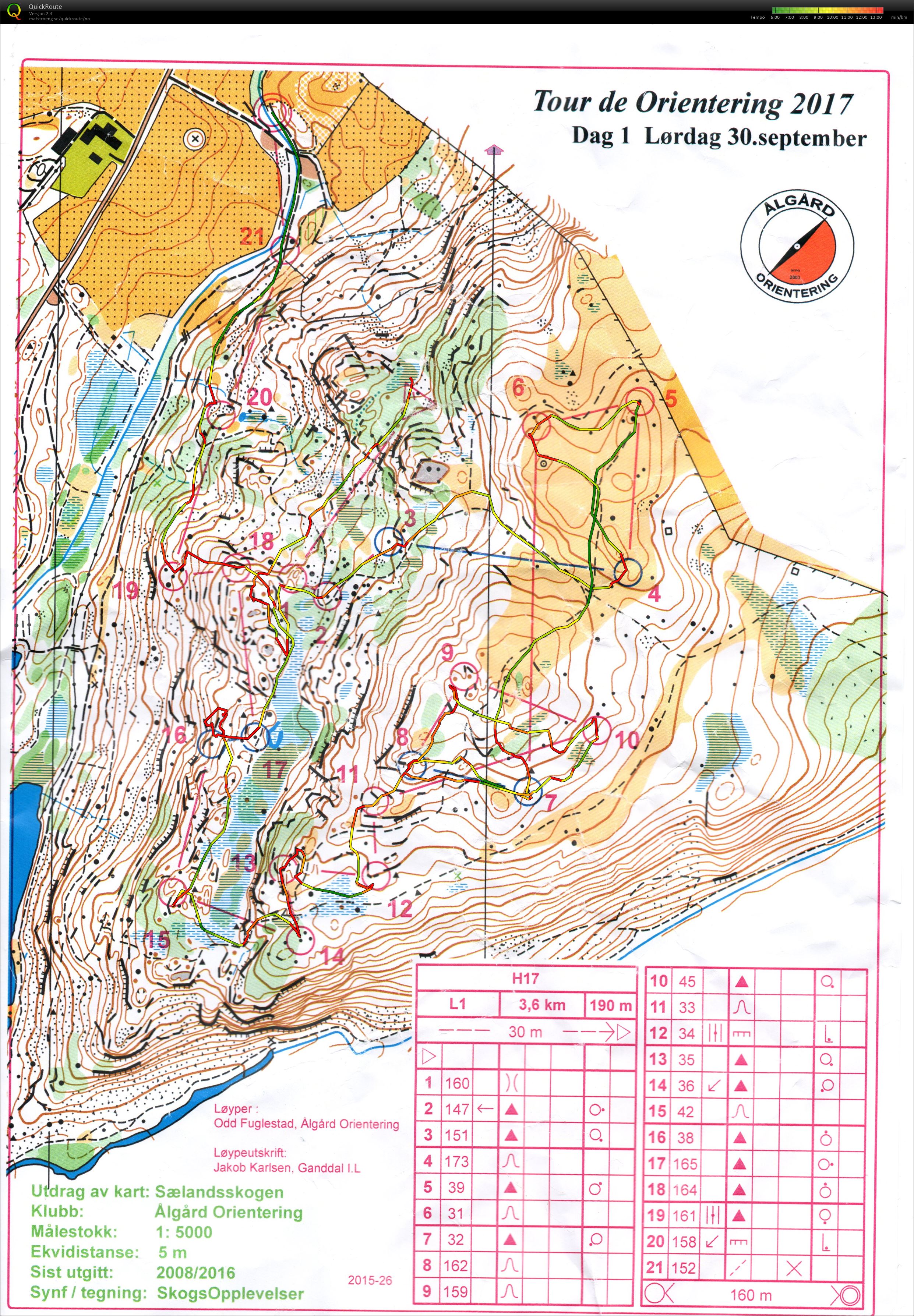 TdO Rogaland H17 Dag 1 (2017-09-30)