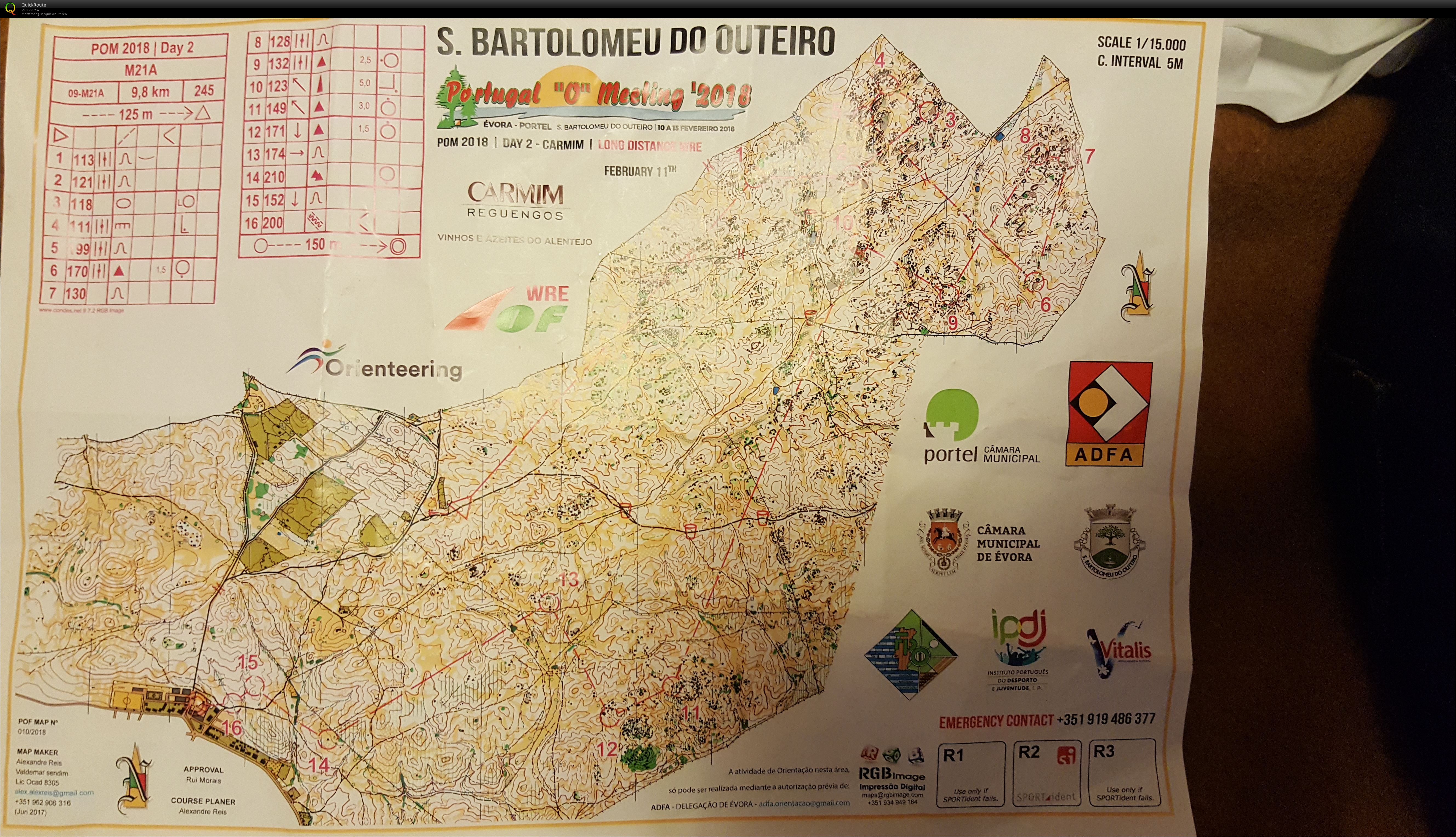 Portugal o-meeting 2018 day 2 (11.02.2018)