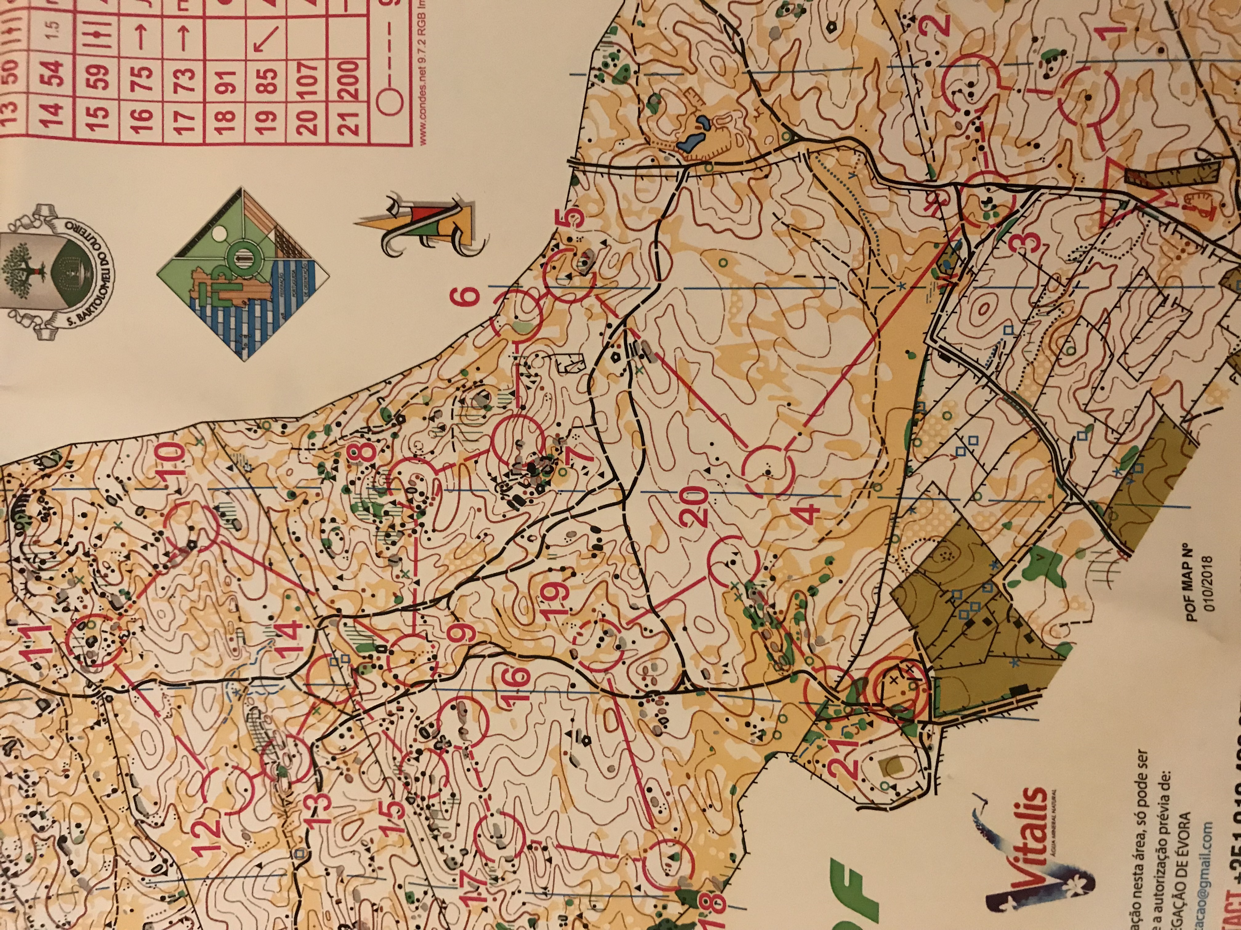 Portugal O-Meeting 2018 løp 3 (12.02.2018)