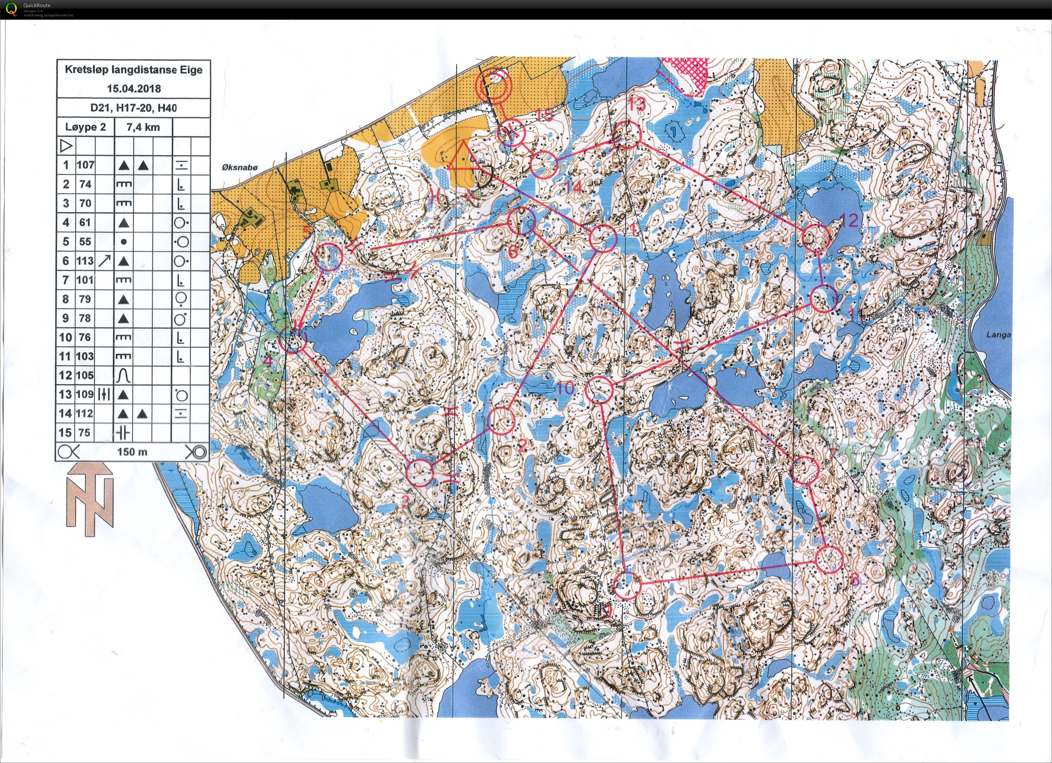 Kretsløp Rogaland H40 (15.04.2018)