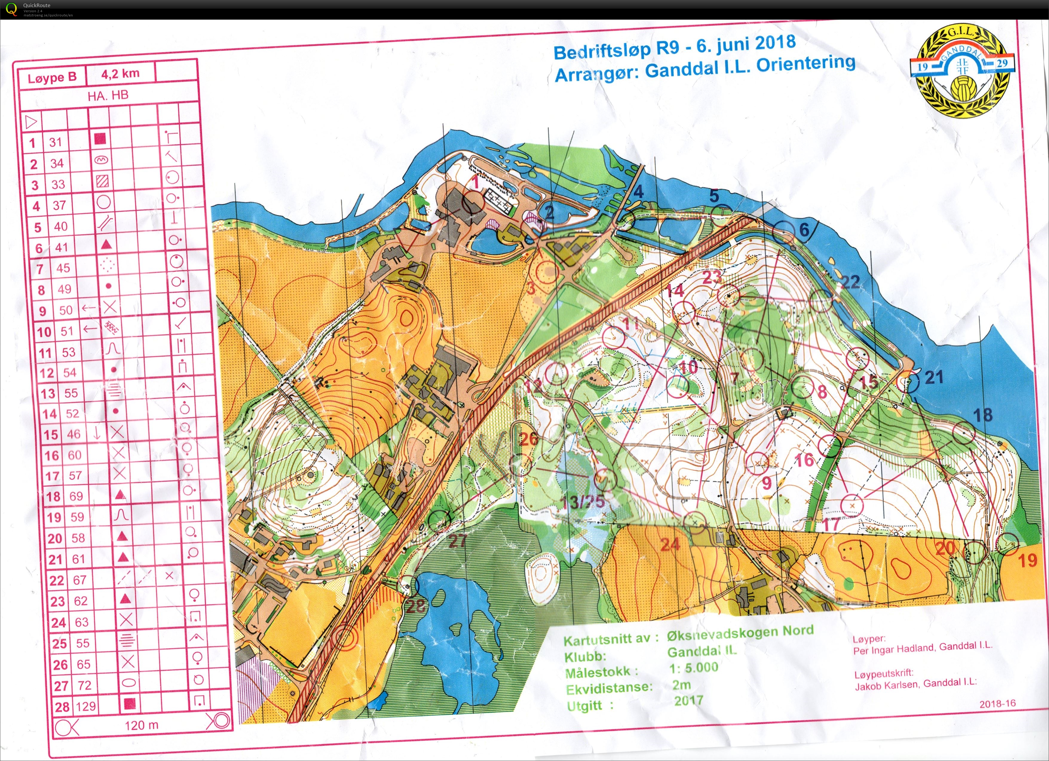 Bedriftsløp 9 (06/06/2018)