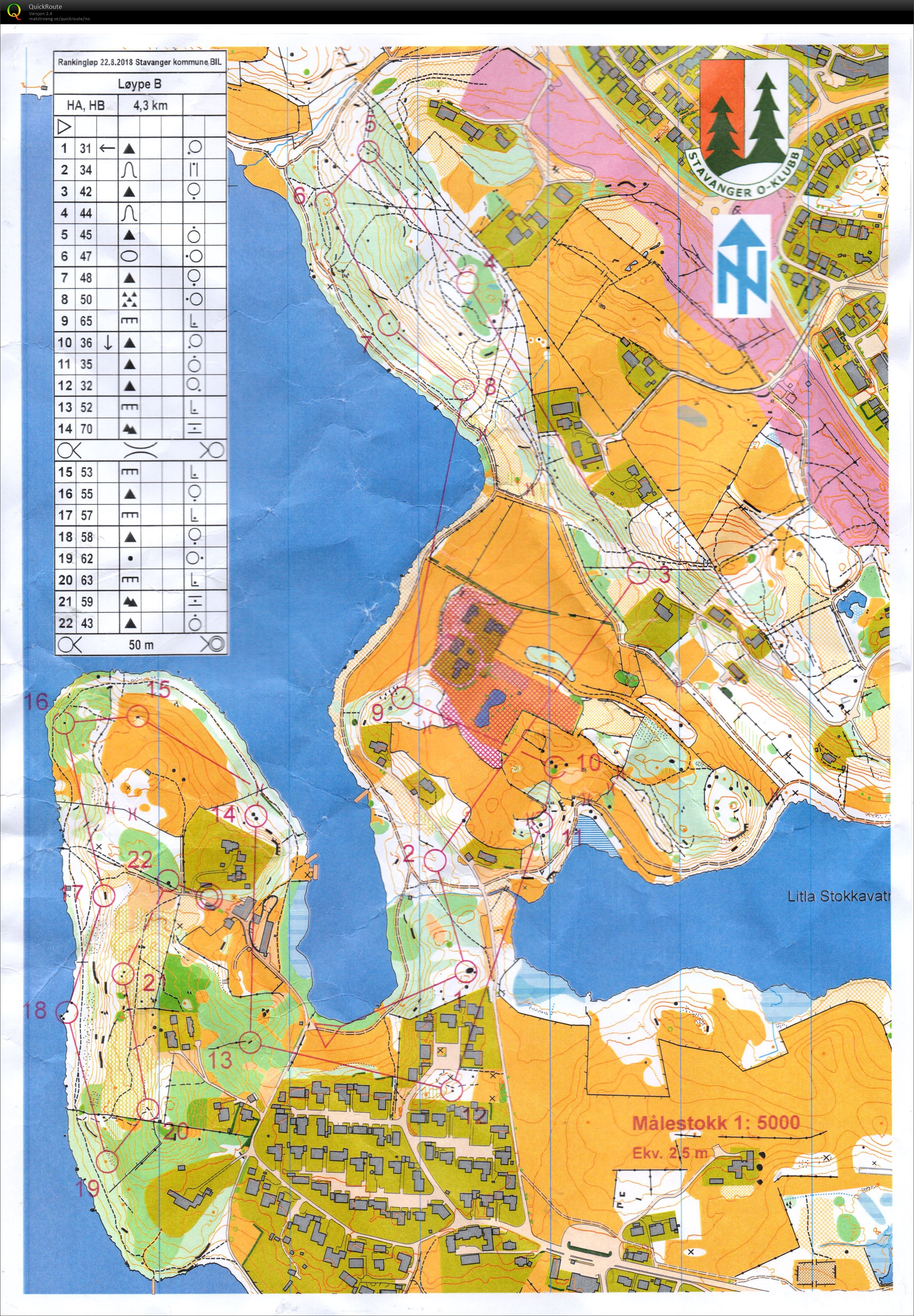 Bedriftsløp nr 12 (22/08/2018)
