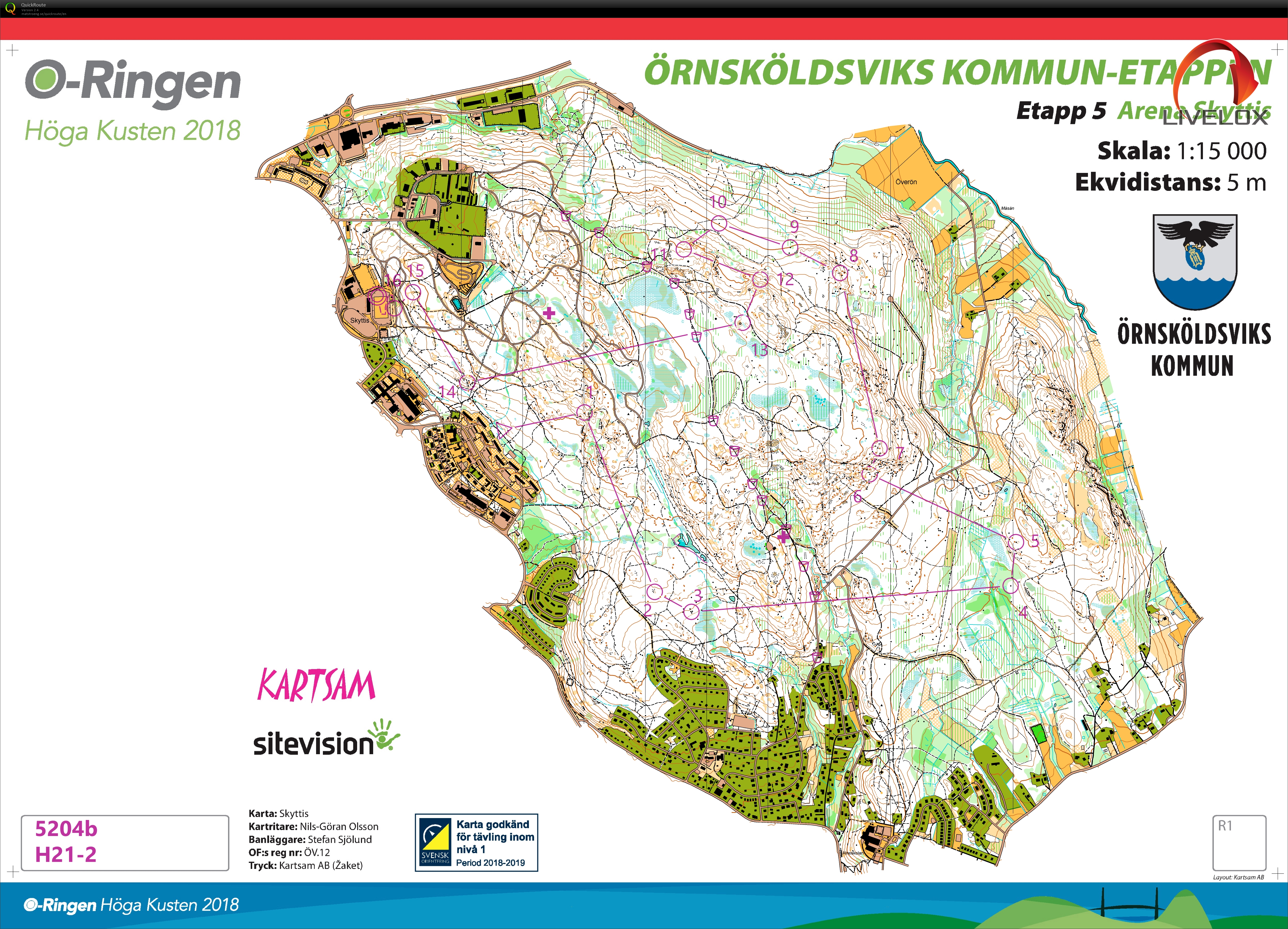 O-Ringen Dag 5 (27.07.2018)
