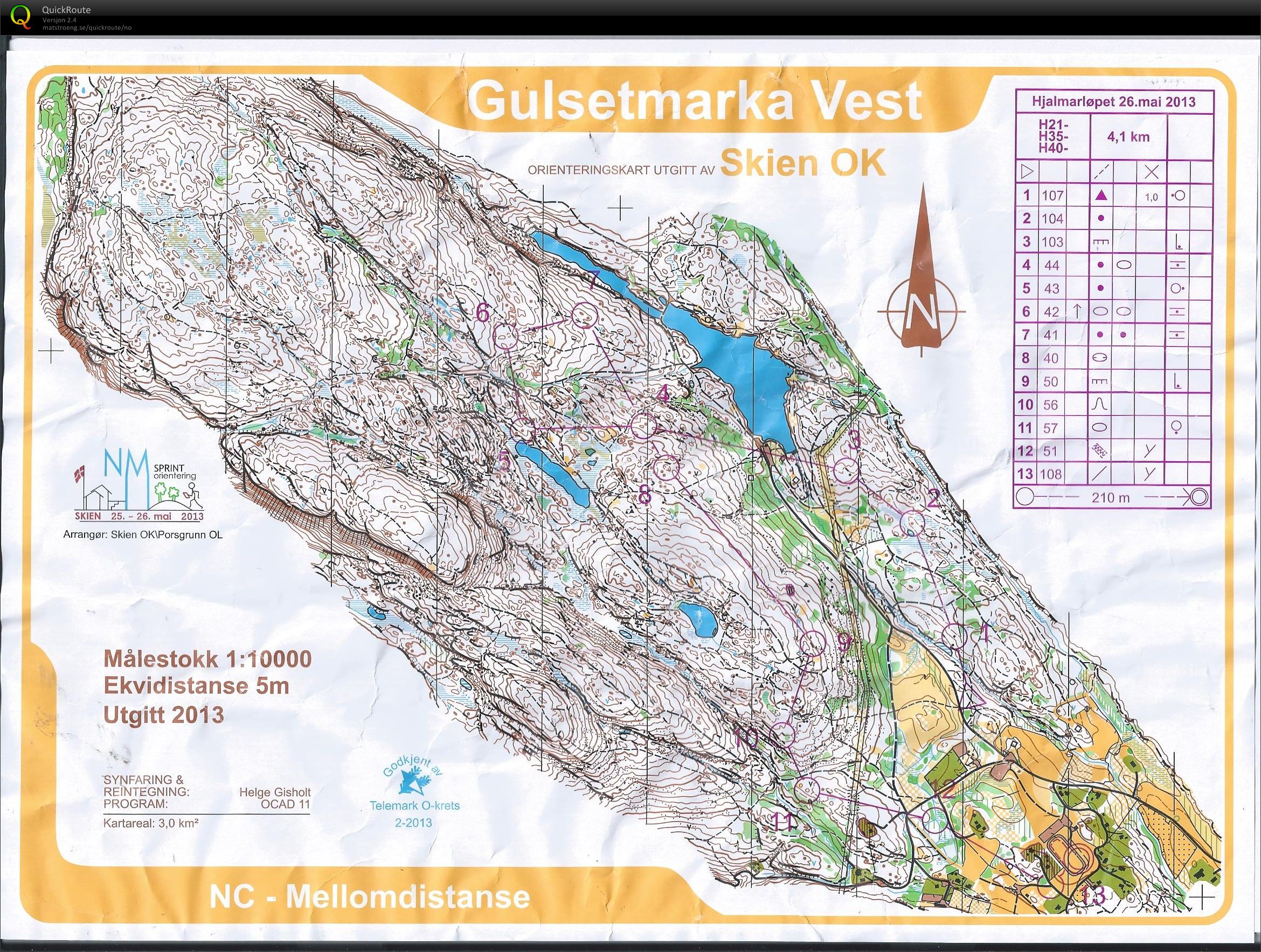 Hjalmarløpet (26.05.2013)