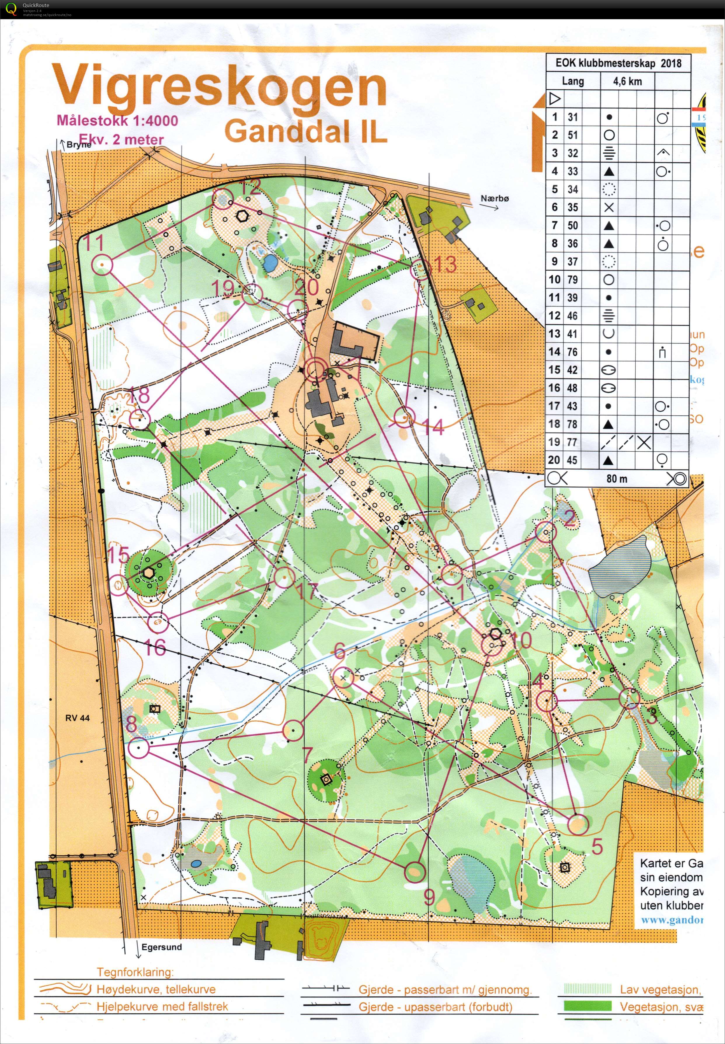 EOK klubbmesterskap (10.09.2018)