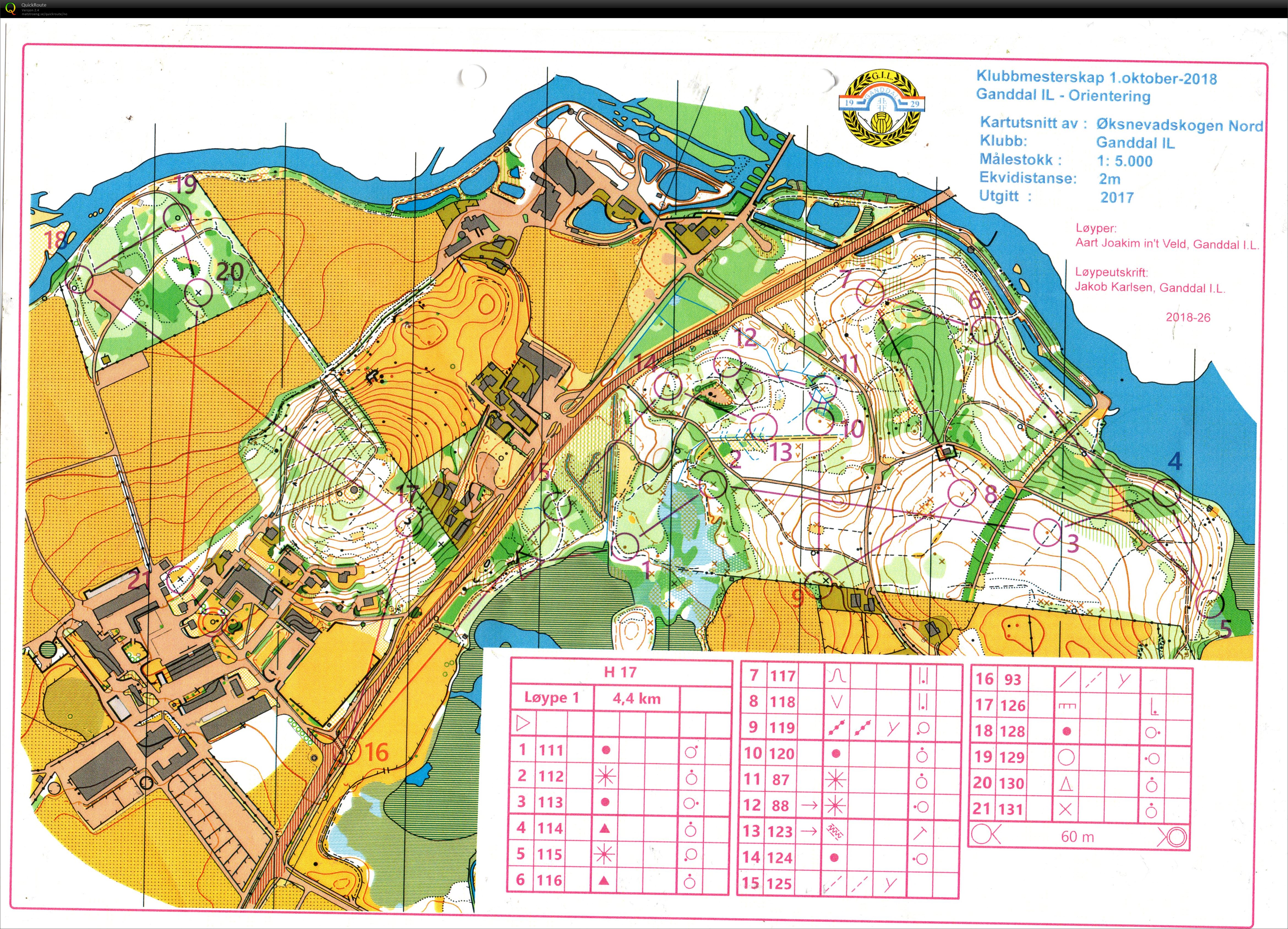 Klubbmesterskap GIL (01.10.2018)