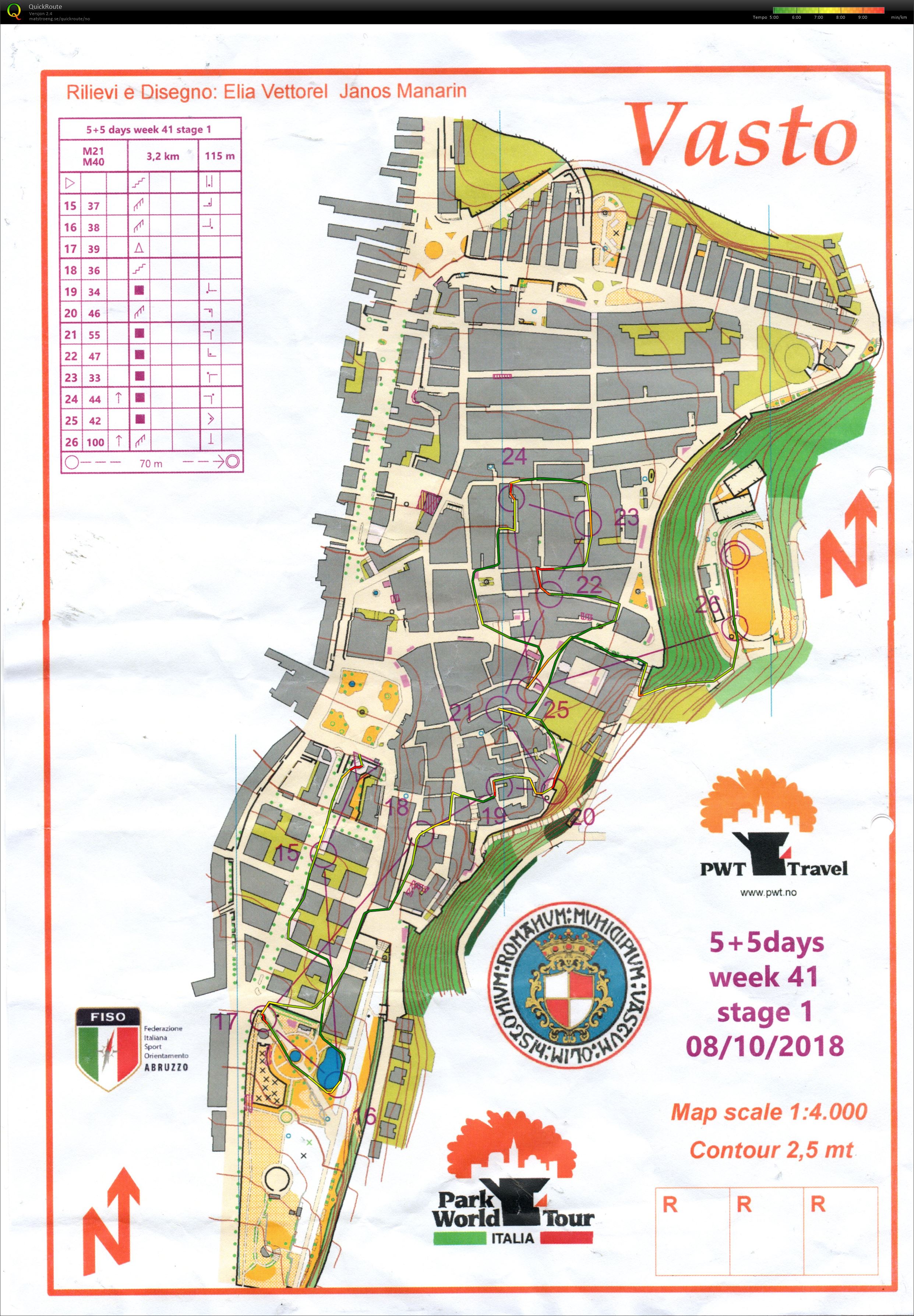 PWT Sprint Vasto del 2 (08.10.2018)