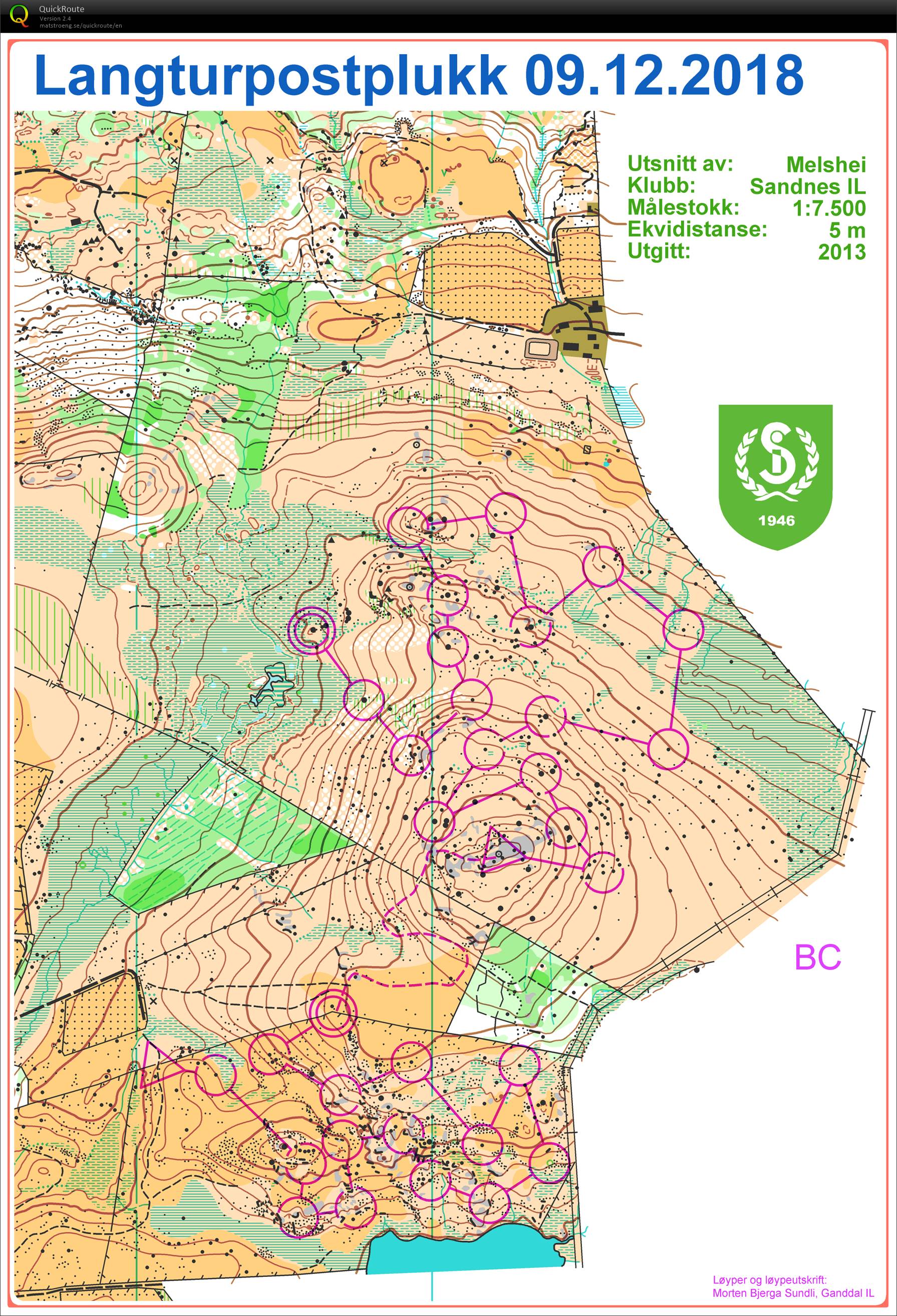 Langturpostplukk (09-12-2018)