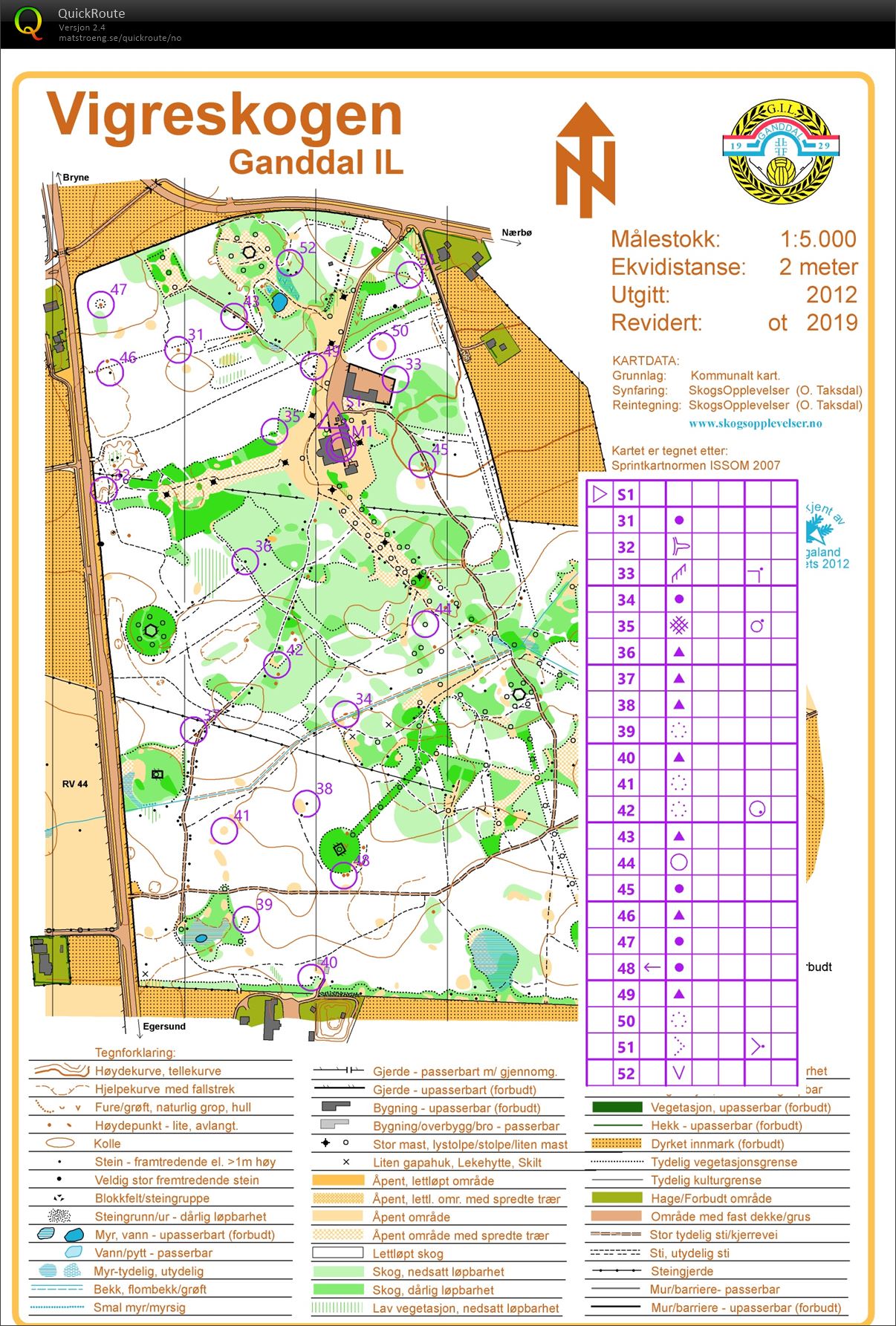ROK Trees refleksinntak etter nattøkt (19/01/2019)