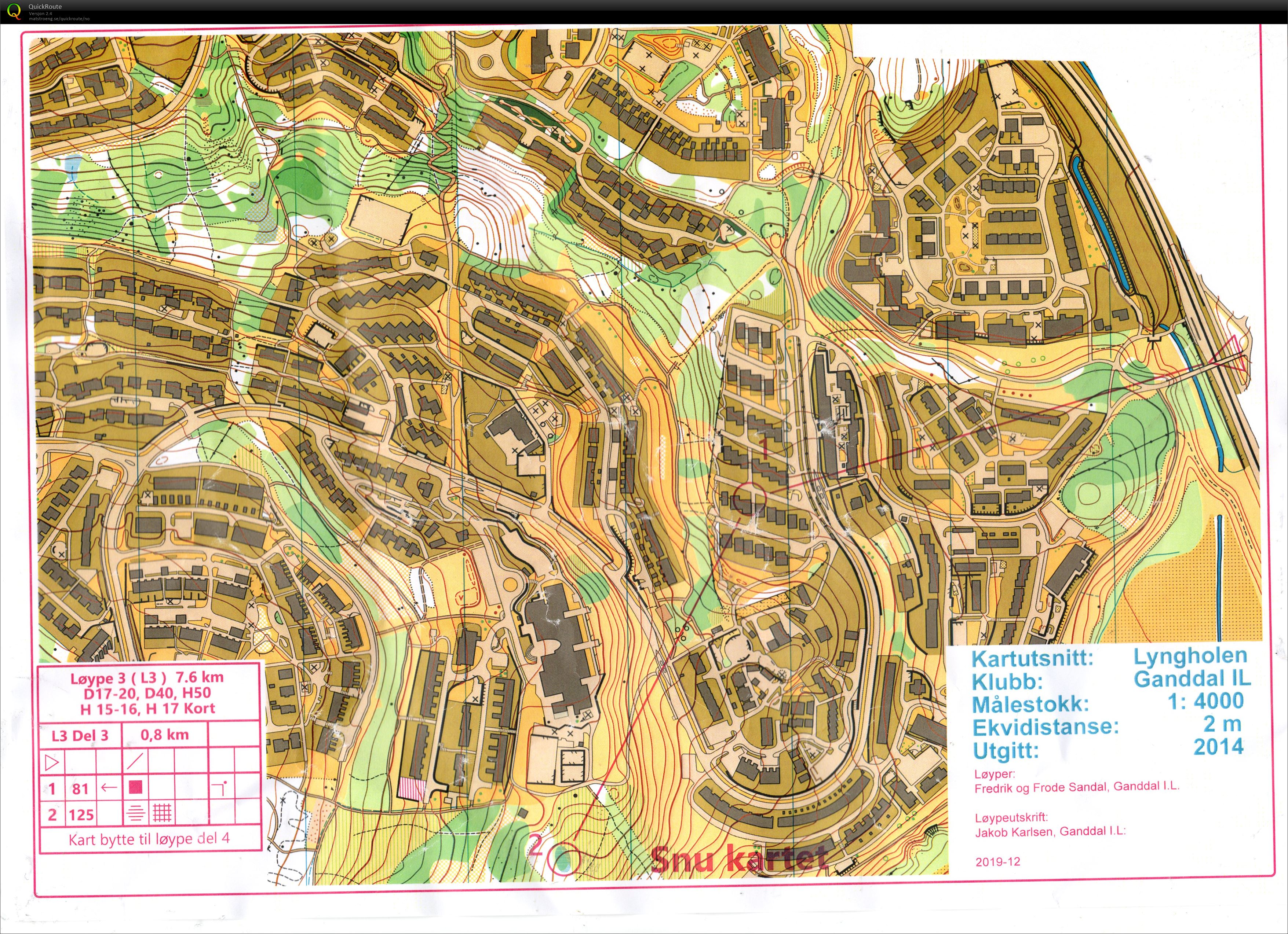 Ganddalsløpet del 3 H50 (12.05.2019)