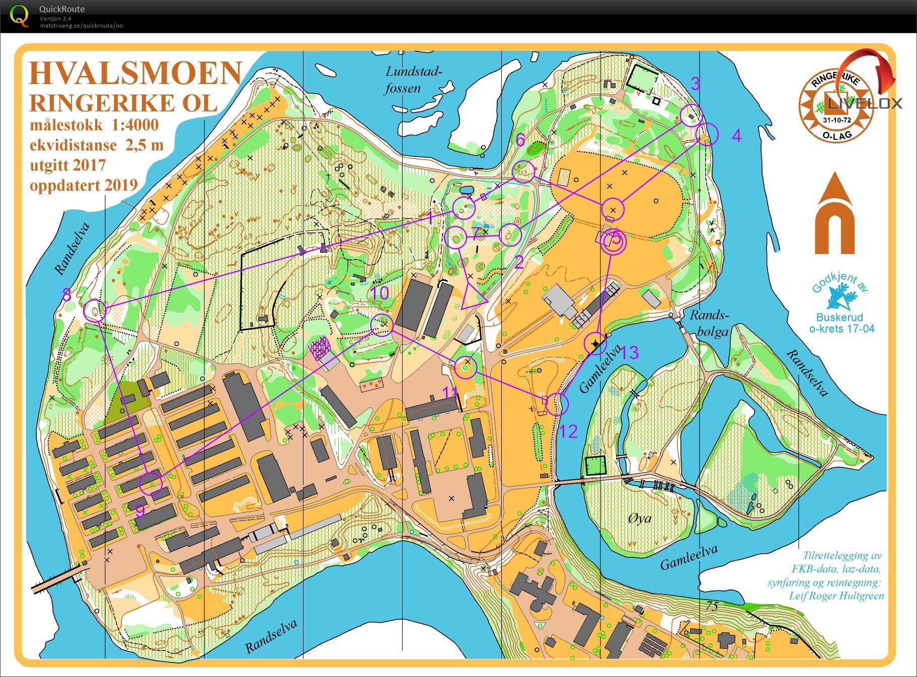 Veteranmesterskapet Sprint H50 (06-09-2019)