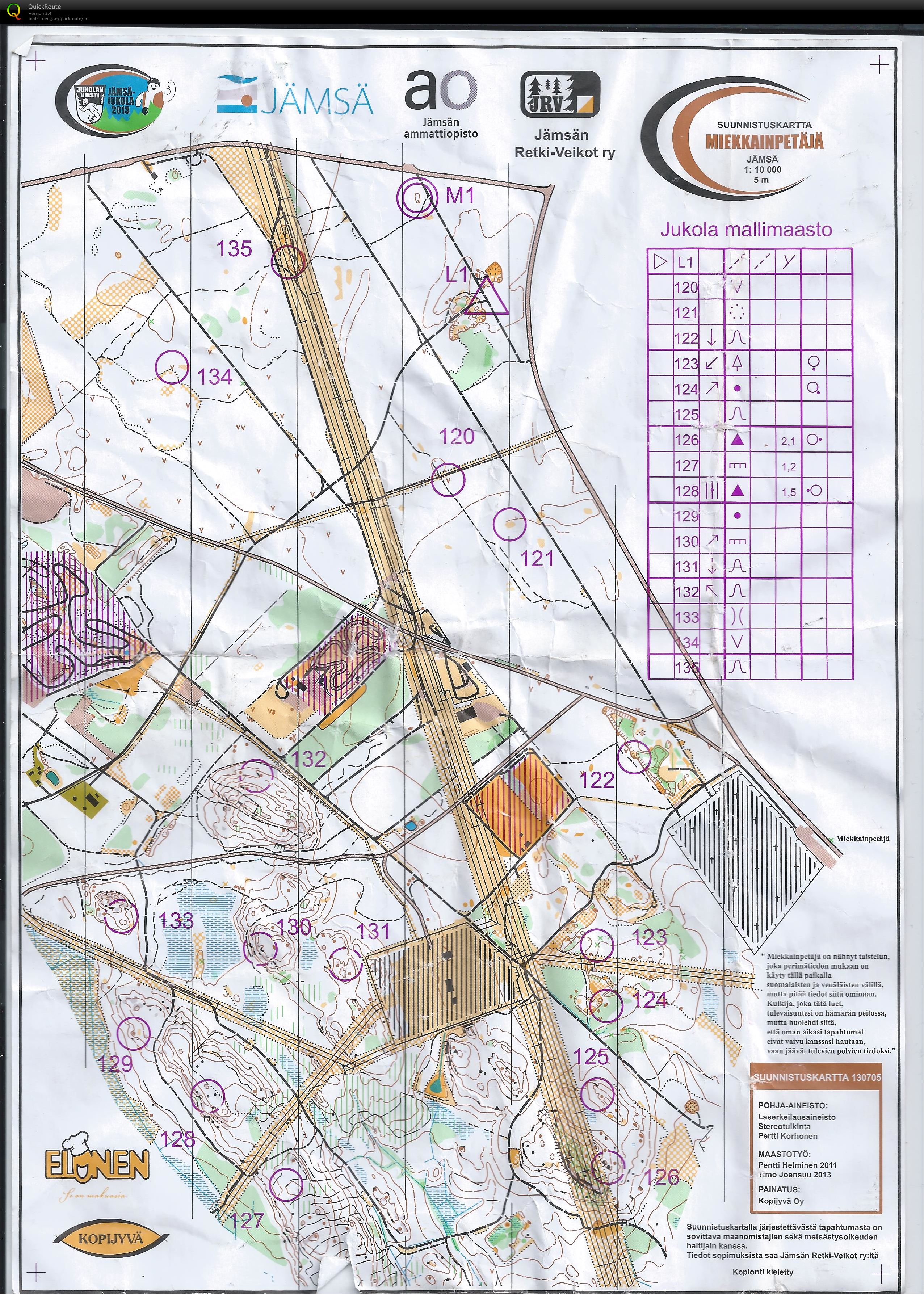 Jukolatrening (15-06-2013)