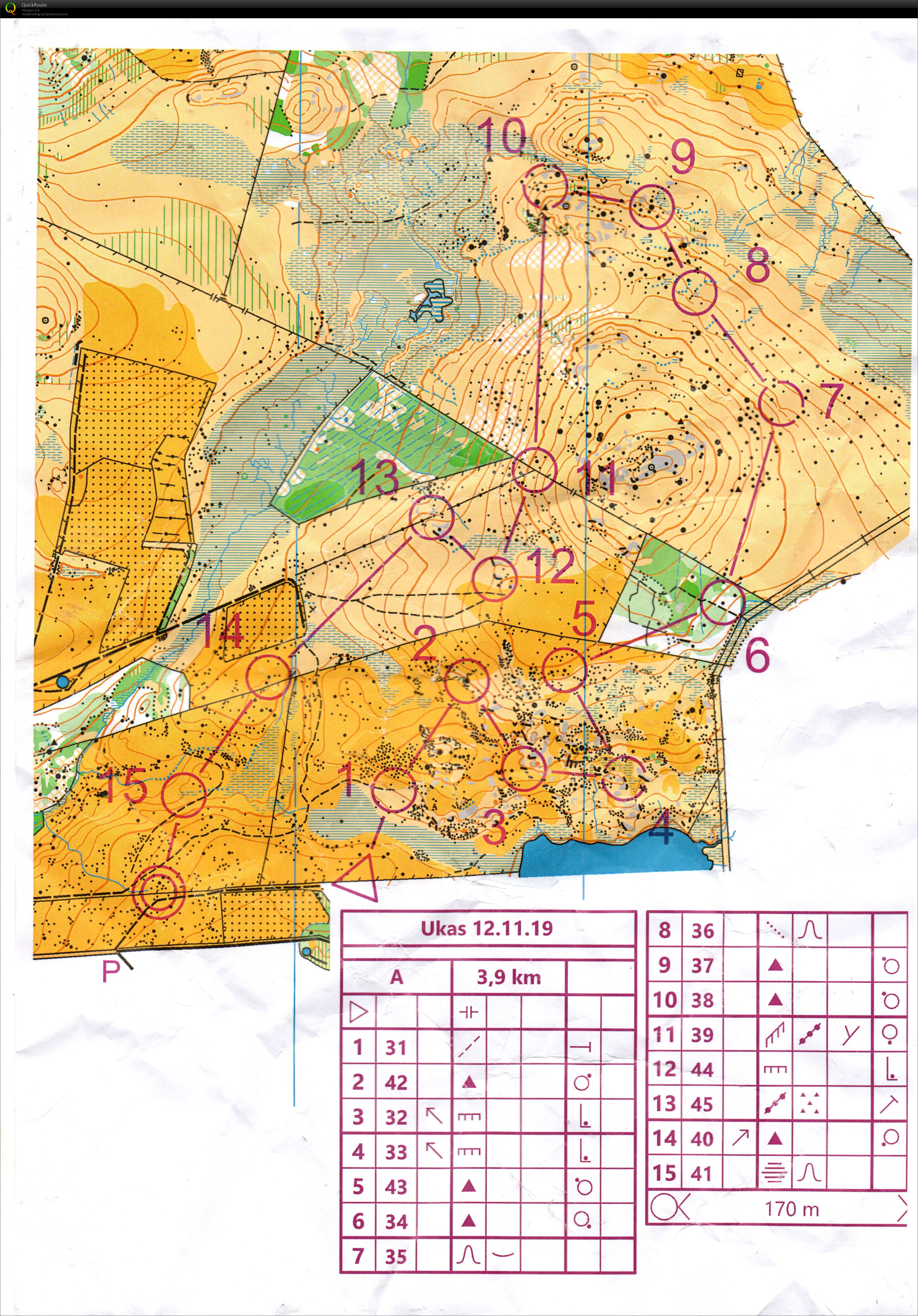 GIL Ukens løype (12/11/2019)