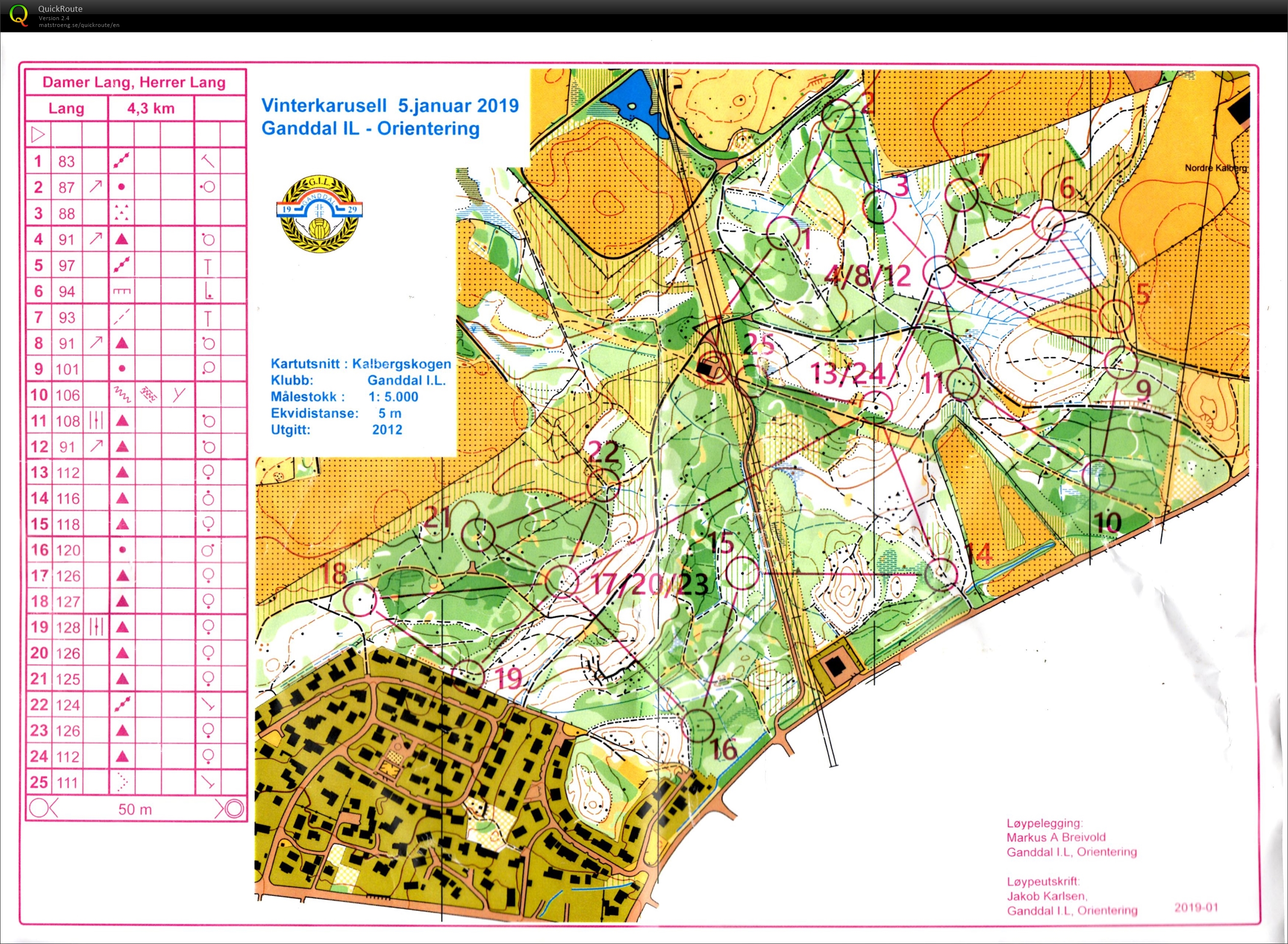 Vinterkarusell Kalbergskogen (05.01.2019)