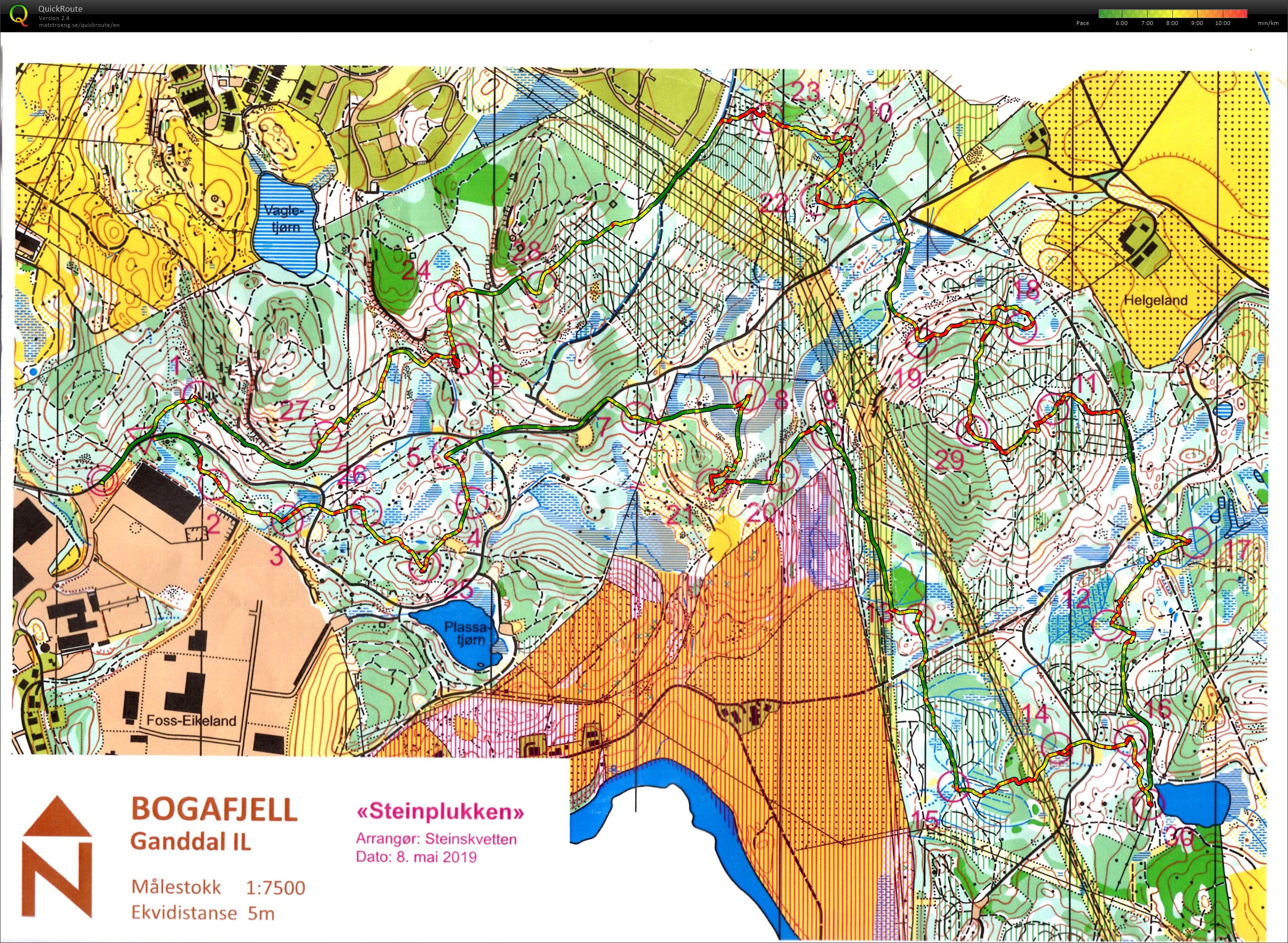Bedriftsløp R6 - Postplukk (08-05-2019)