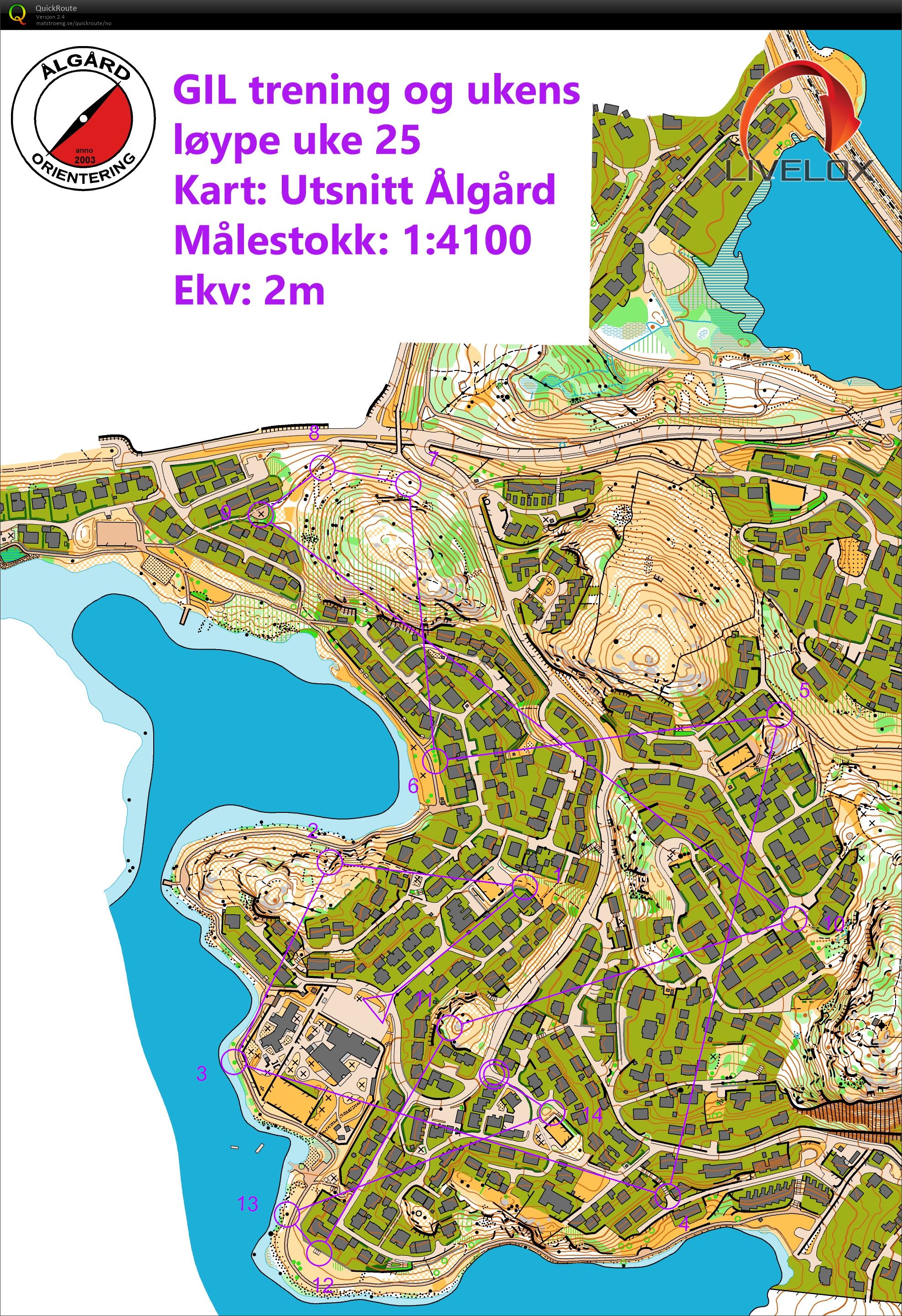 Ukens løype GIL (2020-06-29)