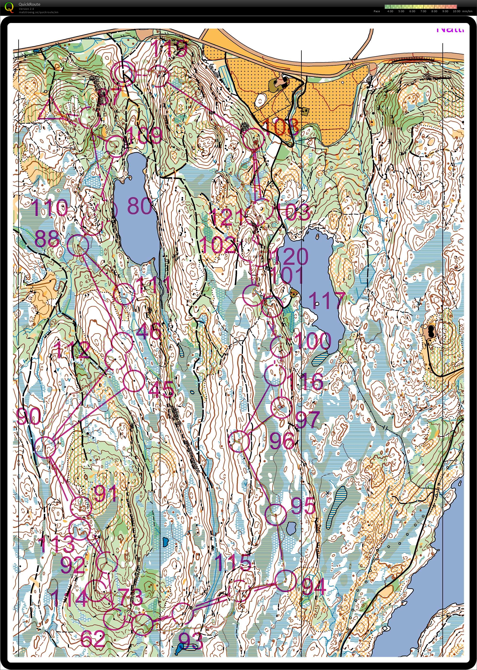 Nattrennn Malvikmarka (18-02-2021)