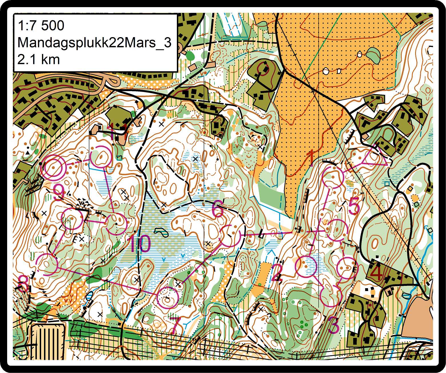 Siste mandagsplukk for vinteren (2021-03-24)