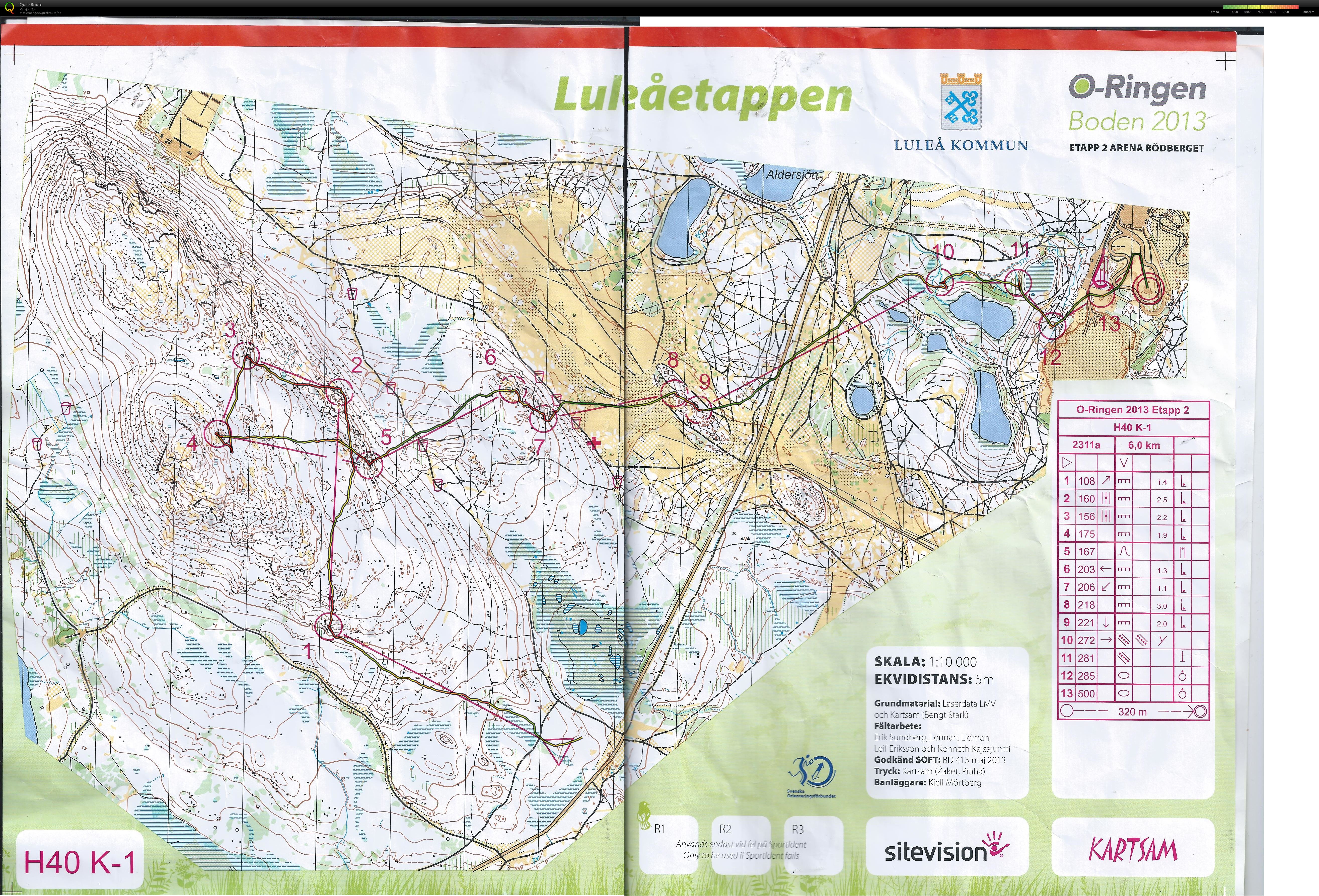 O-Ringen Dag 2 H40K (22-07-2013)