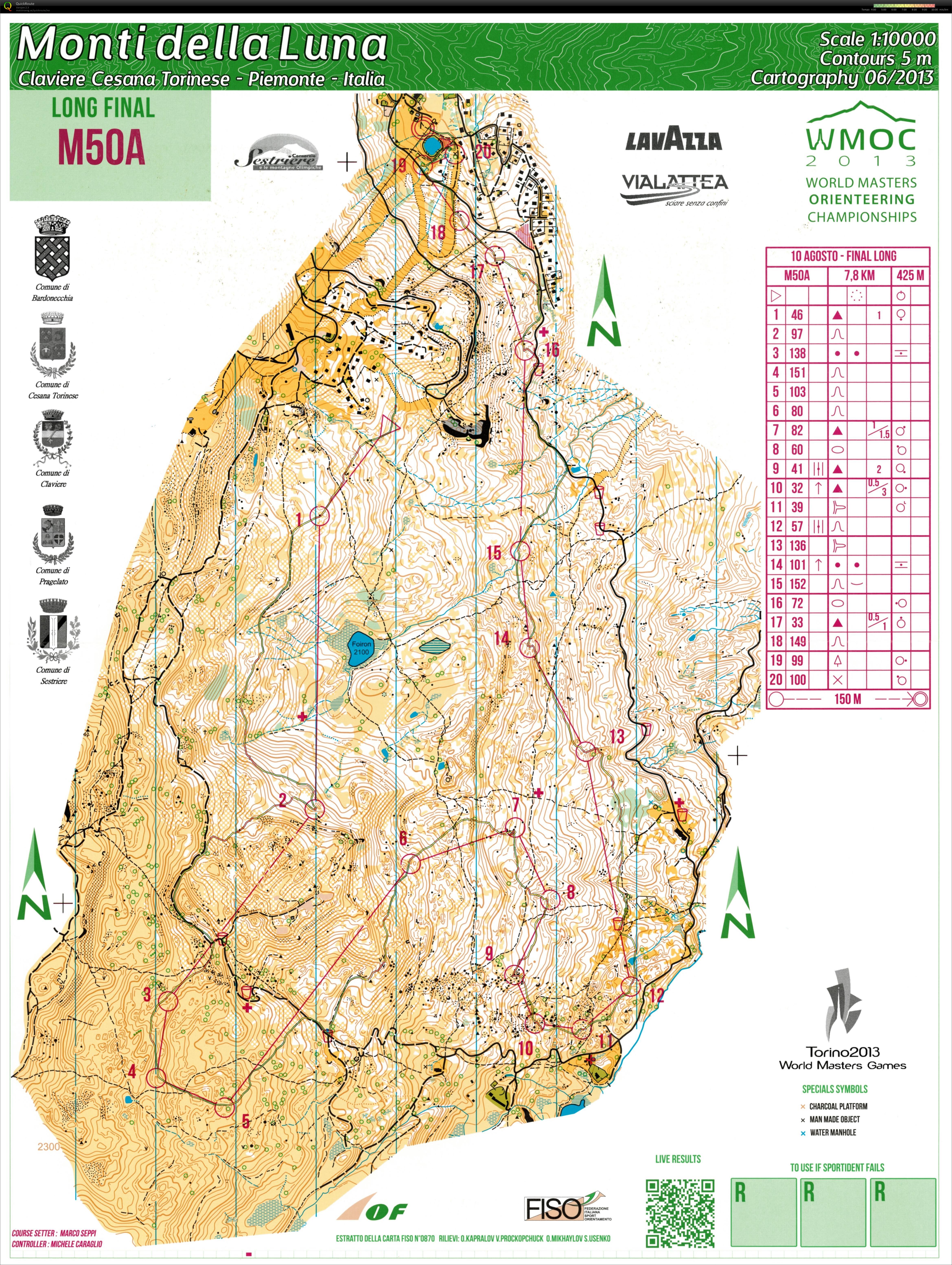 WMOC Long Final (10.08.2013)