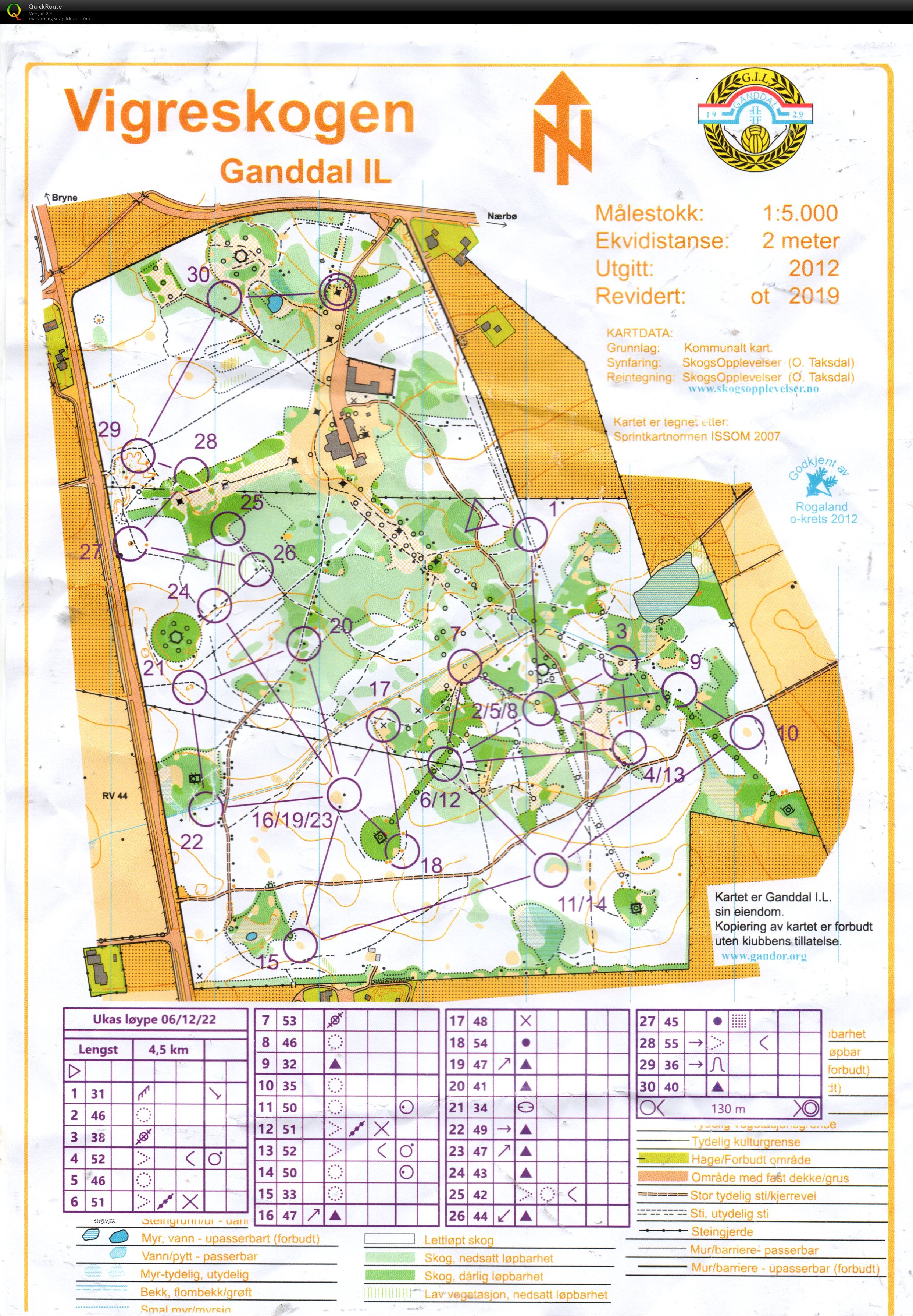 Nattrening GIL Orientering (2022-12-06)