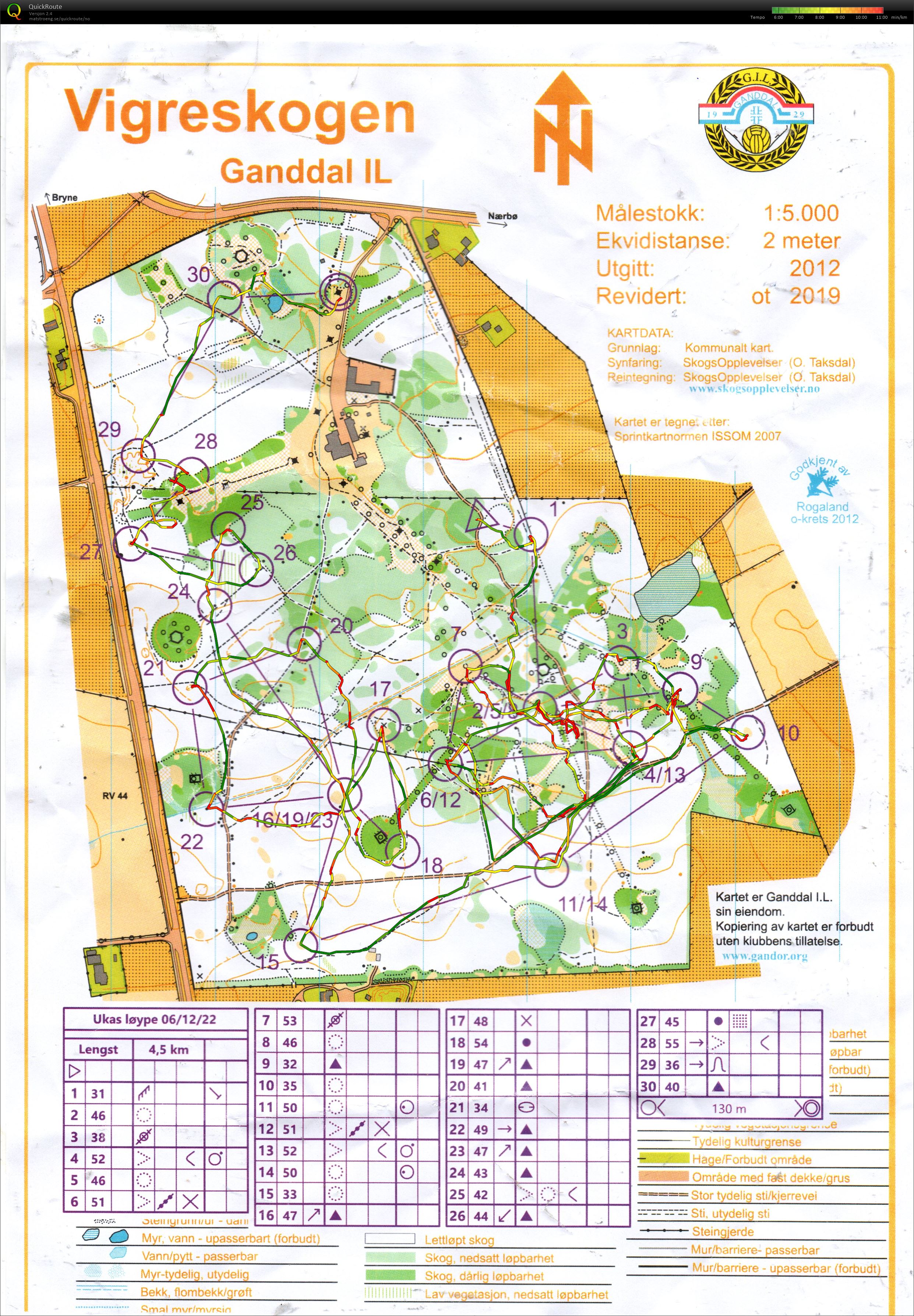 Nattrening GIL Orientering (2022-12-06)