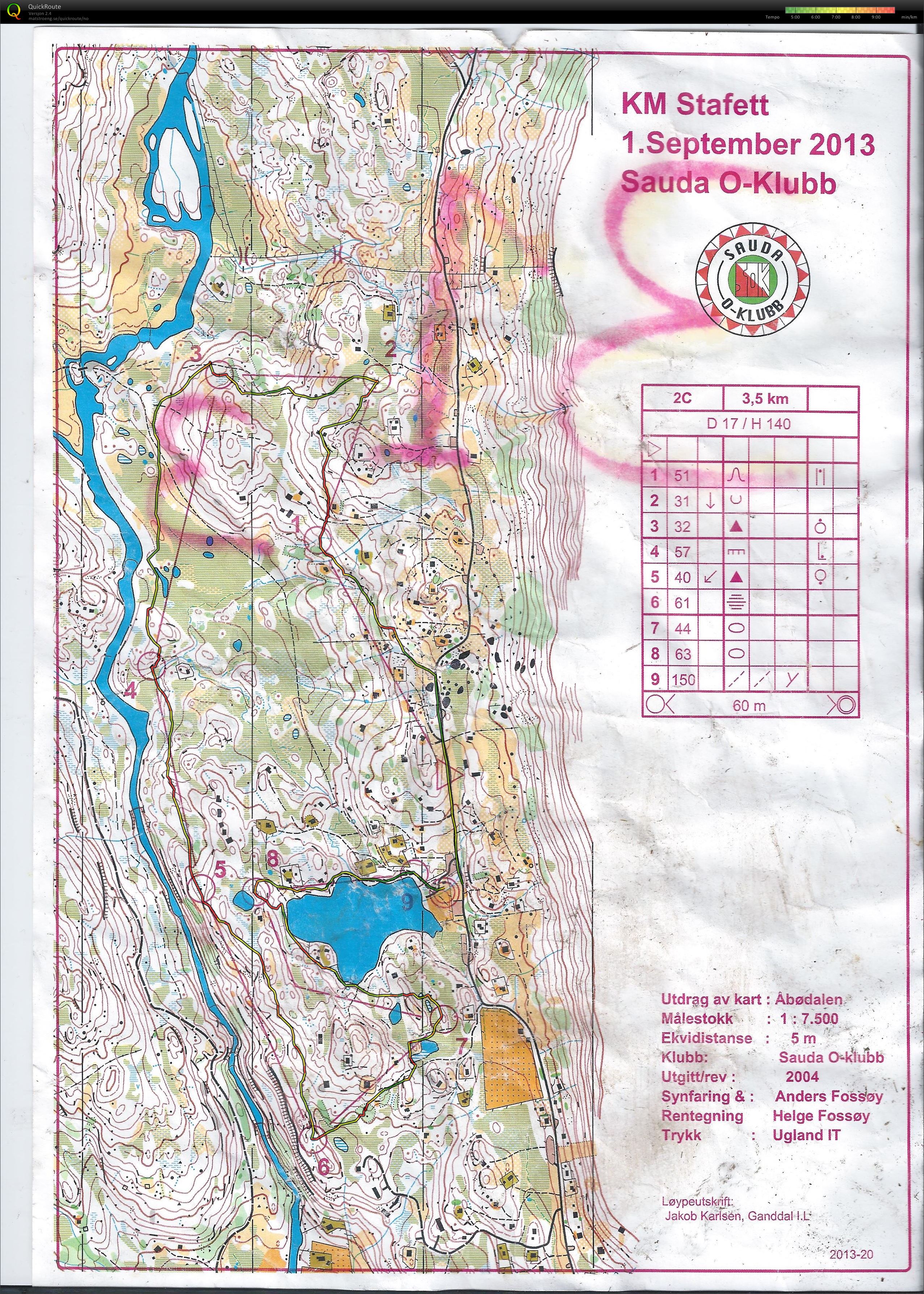 KM Stafett Rogaland H140 (2013-09-01)