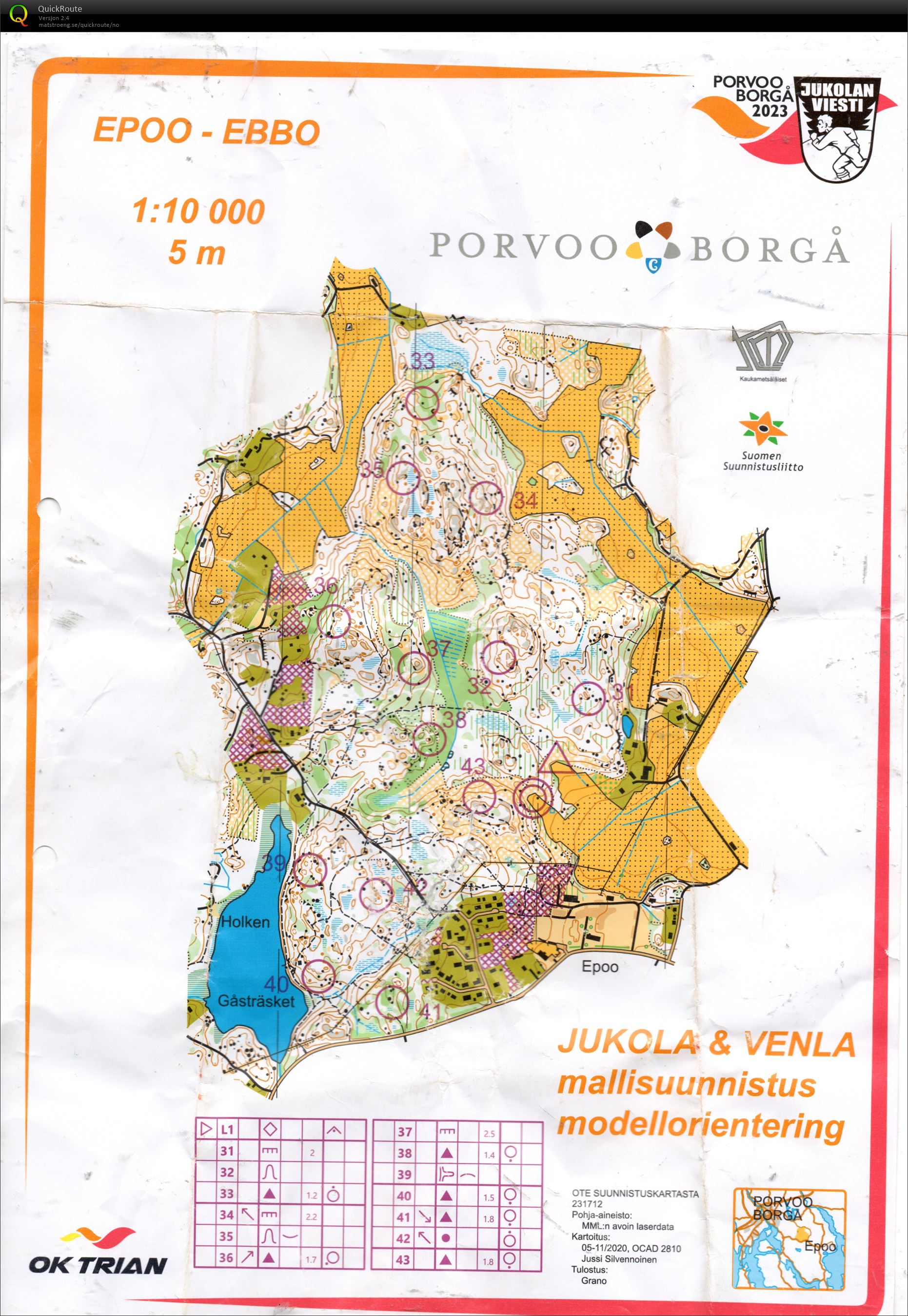 Jukola Model Event (16-06-2023)