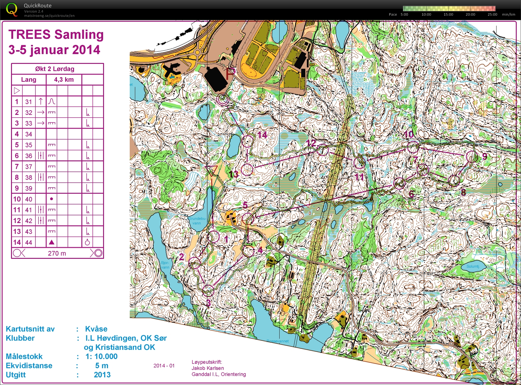 Kristiansand rok TREES lør 2. økt (04.01.2014)