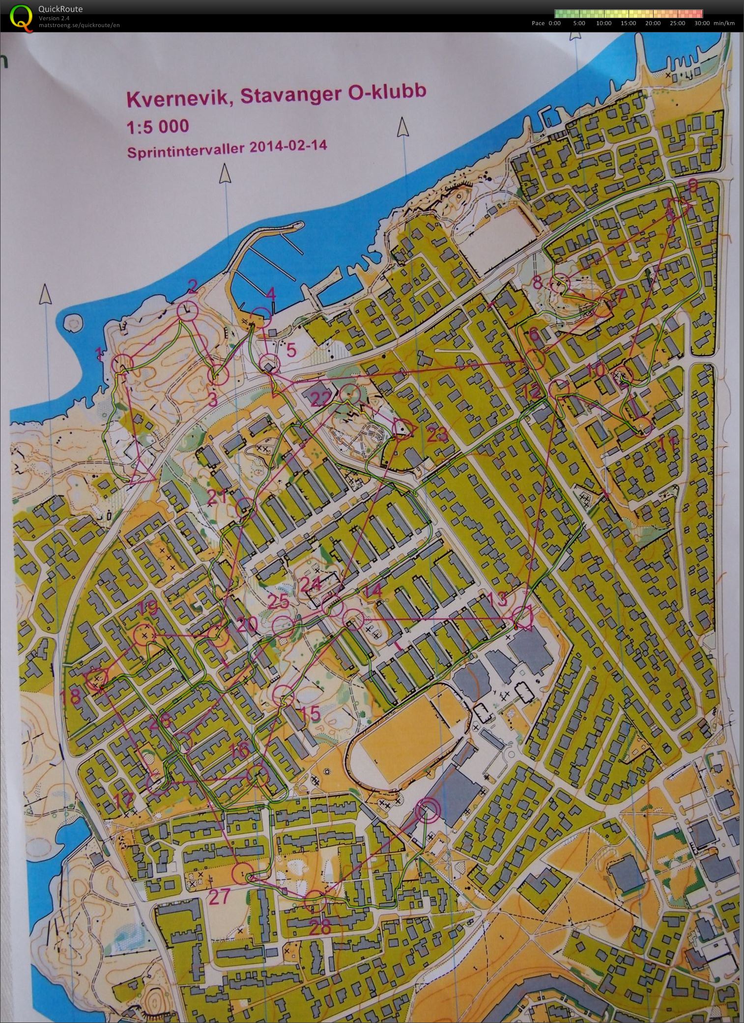 Sprintintervaller Kvernevik (2014-02-15)