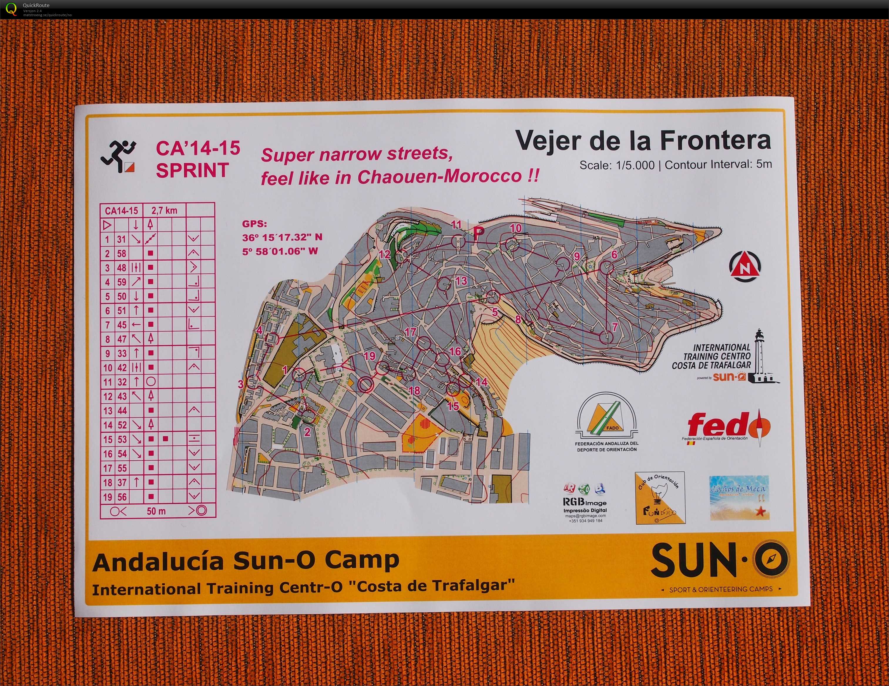 Spania dag 8 økt 1. (01.03.2014)