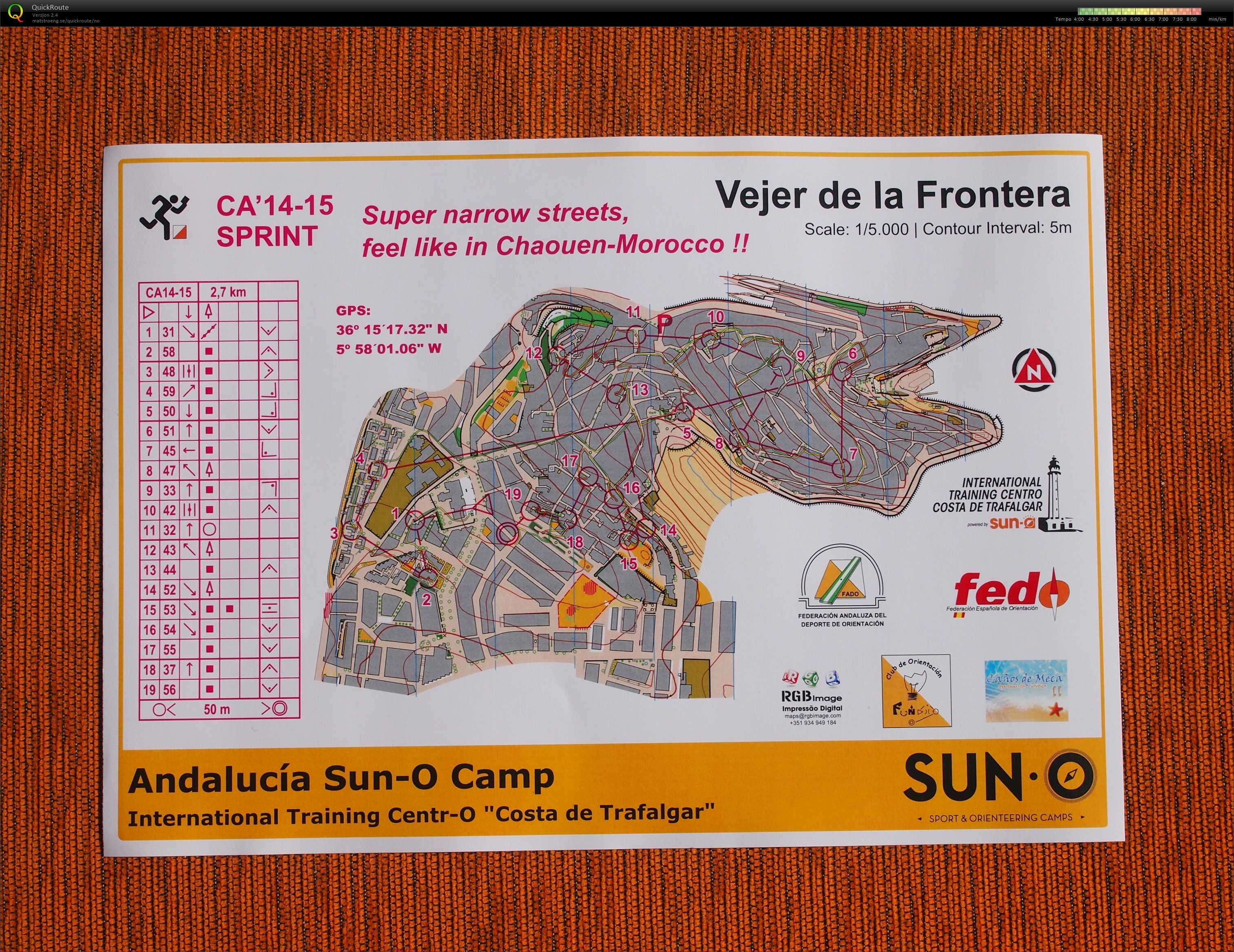 Spania dag 8 økt 1. (01.03.2014)