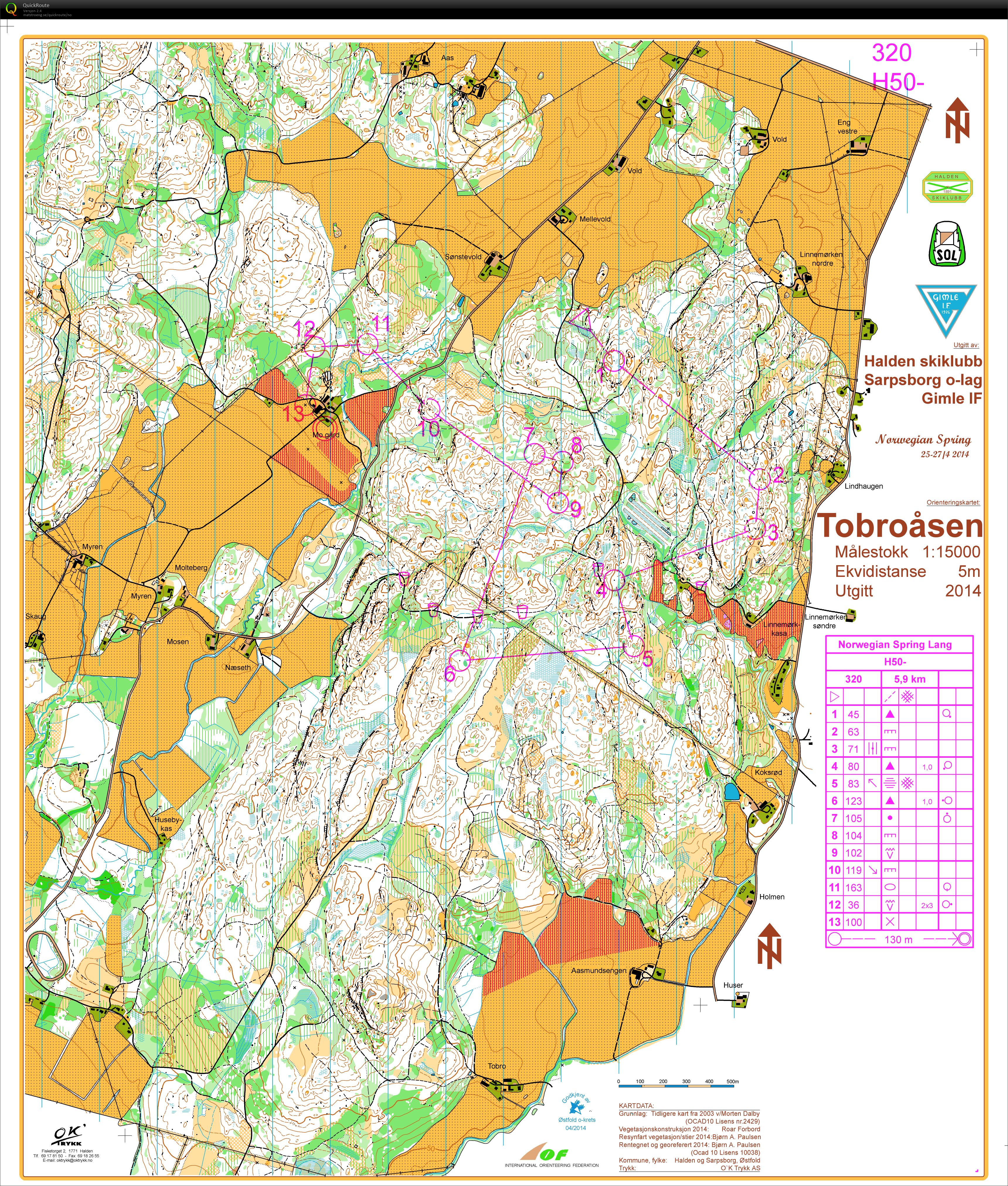 Solrenningen (27.04.2014)