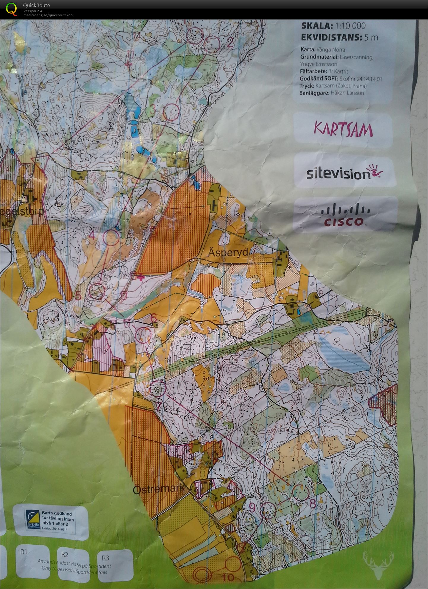 O-Ringen Dag 2 H45K (21.07.2014)