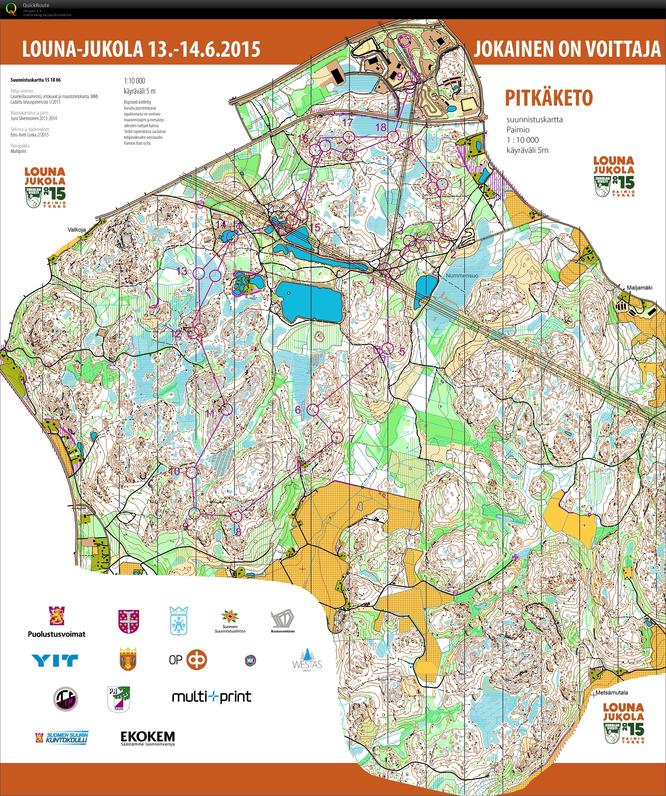 Jukola 5 (14.06.2015)