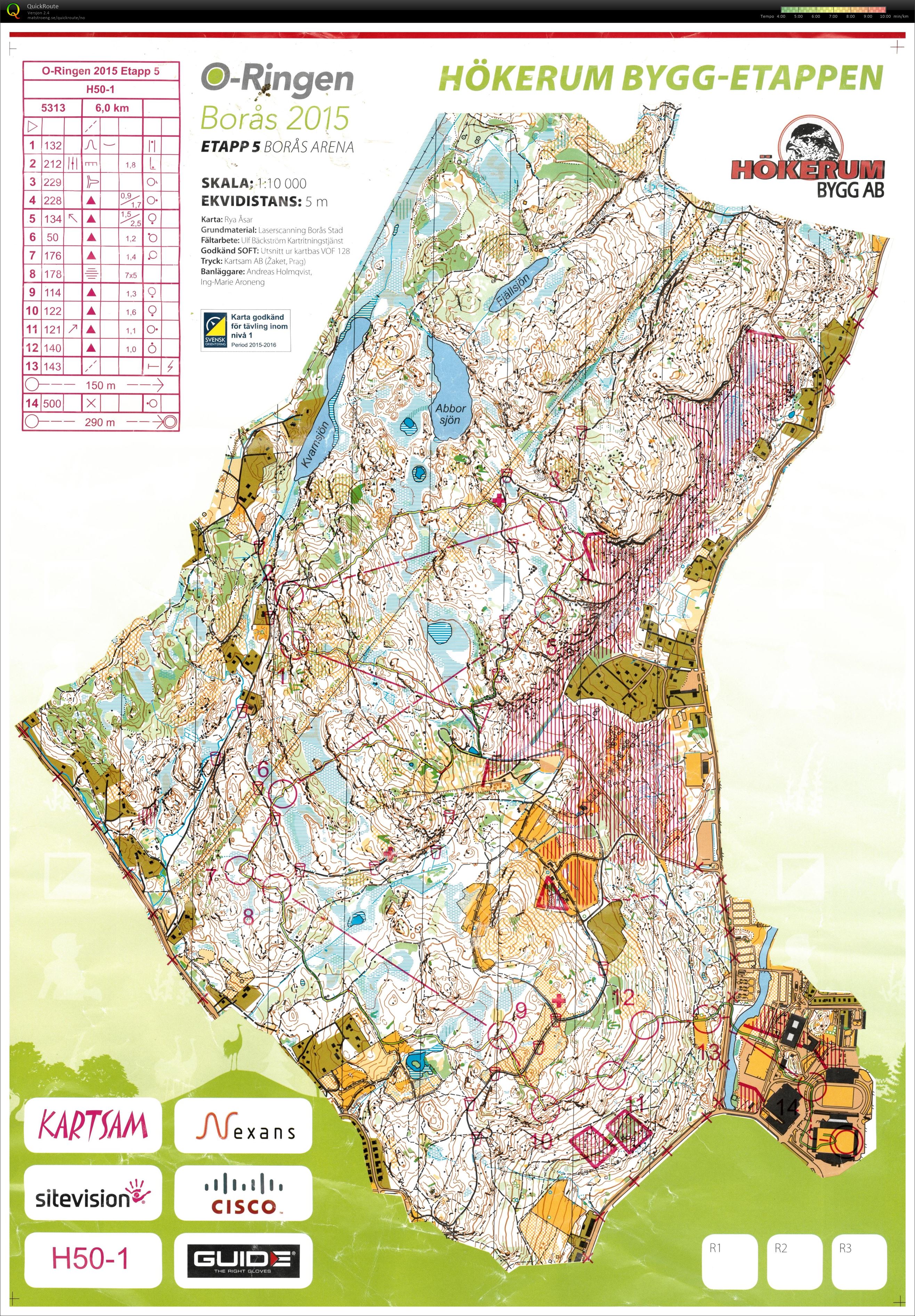 O-ringen Borås E5 (24.07.2015)