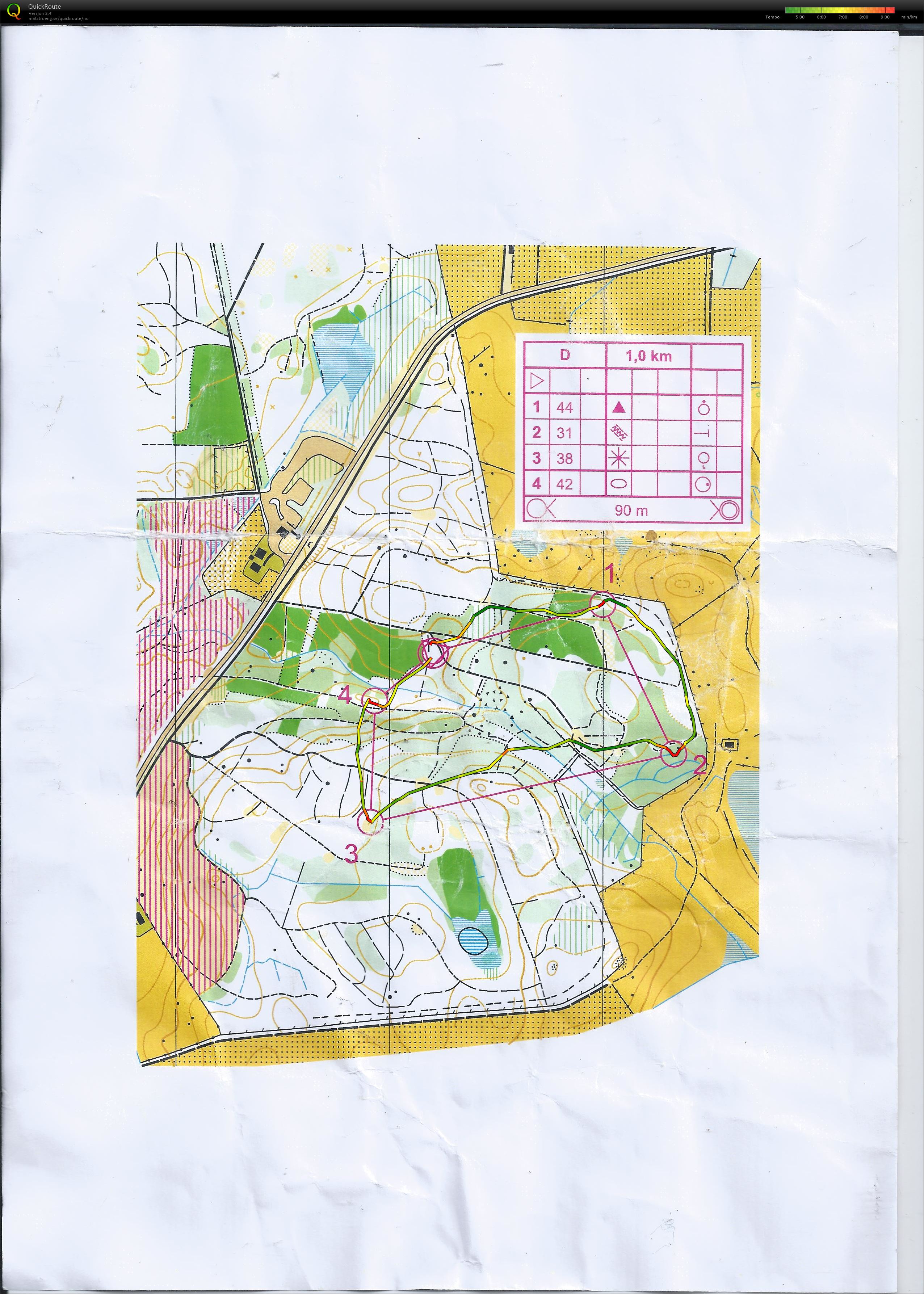 Tomannsstafett Løype D (29.07.2015)