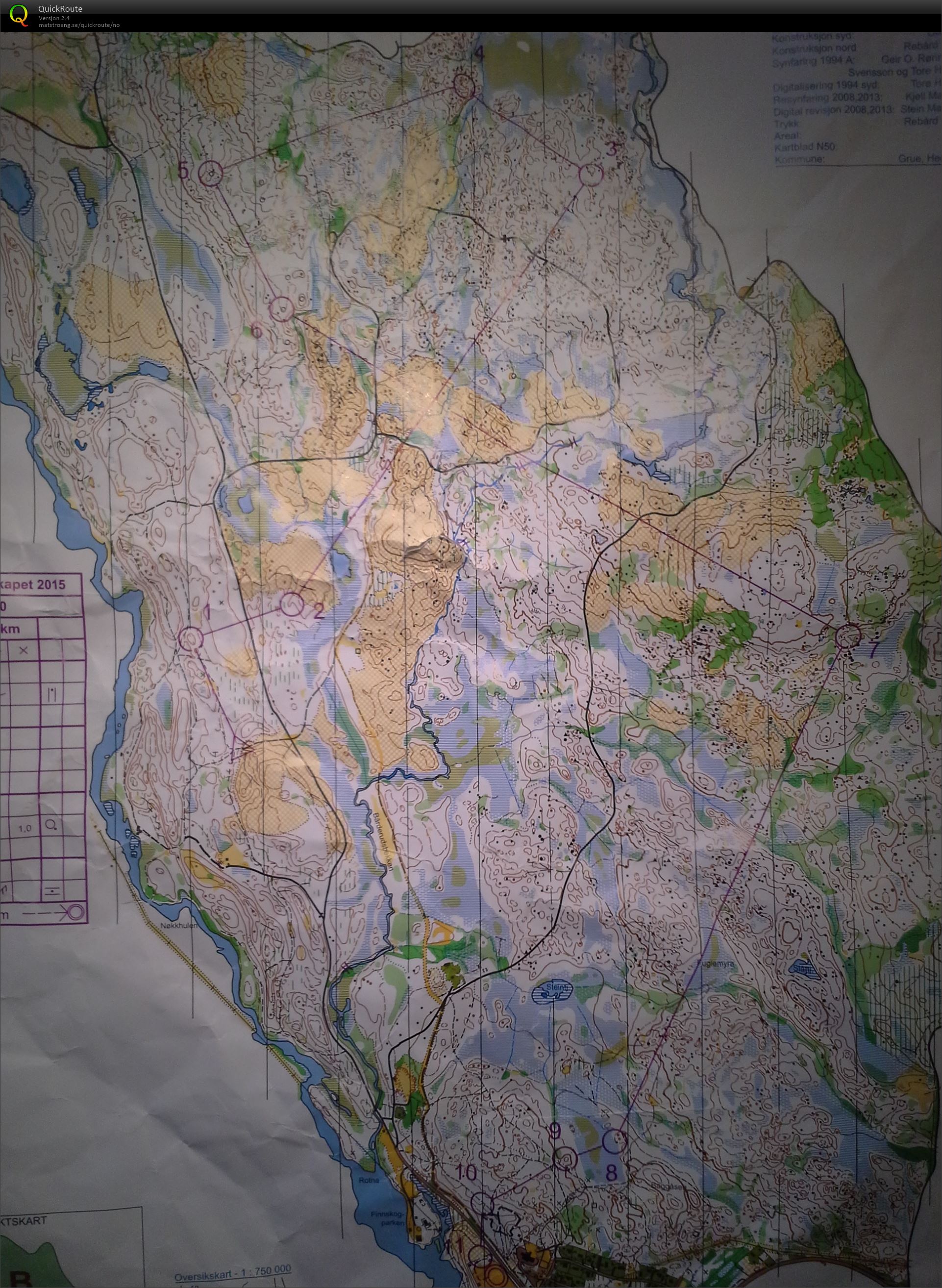 Veteranmesterskapet H45 Lang (12.09.2015)