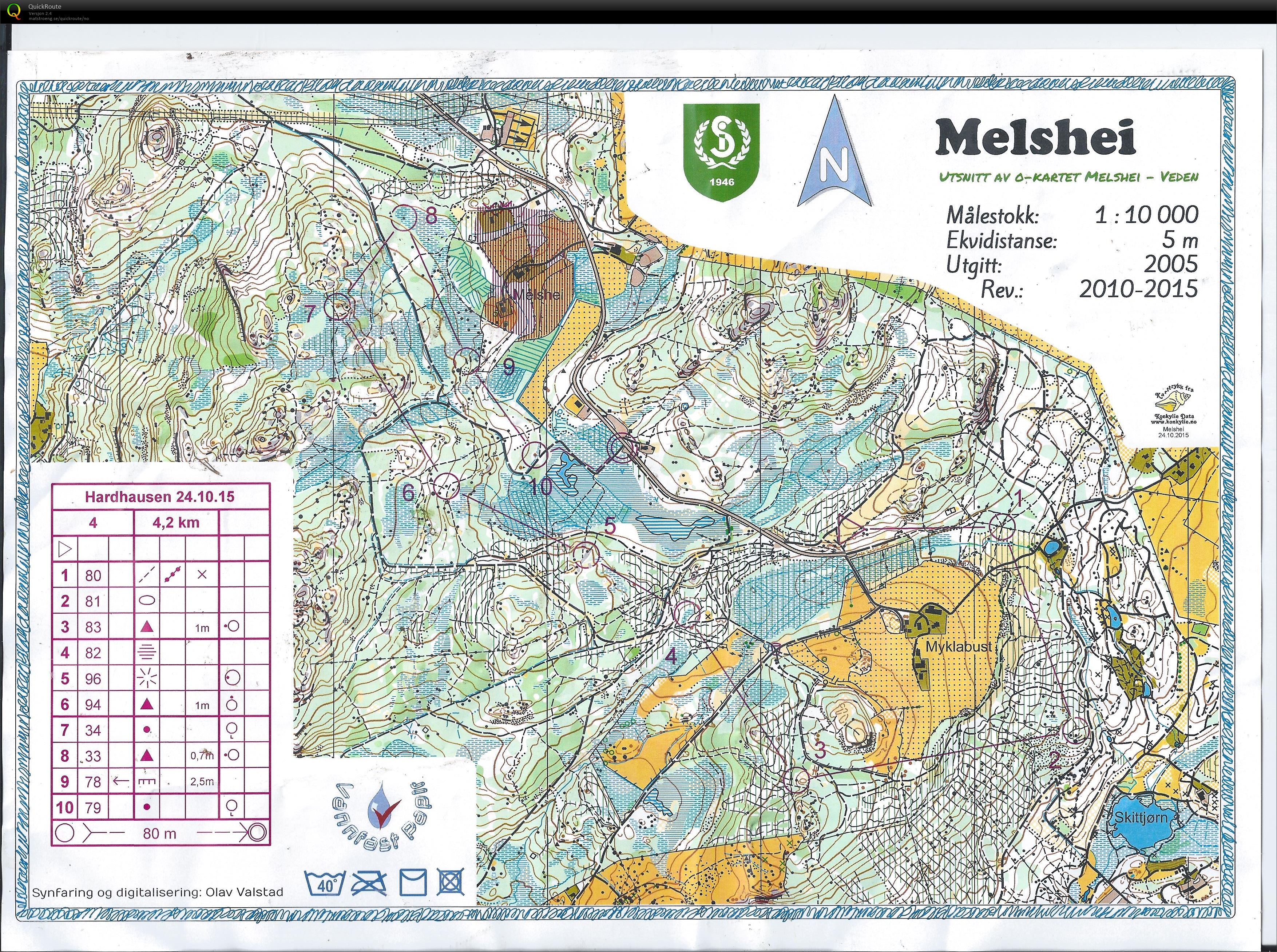 Hardhausen Løype 4 (24.10.2015)