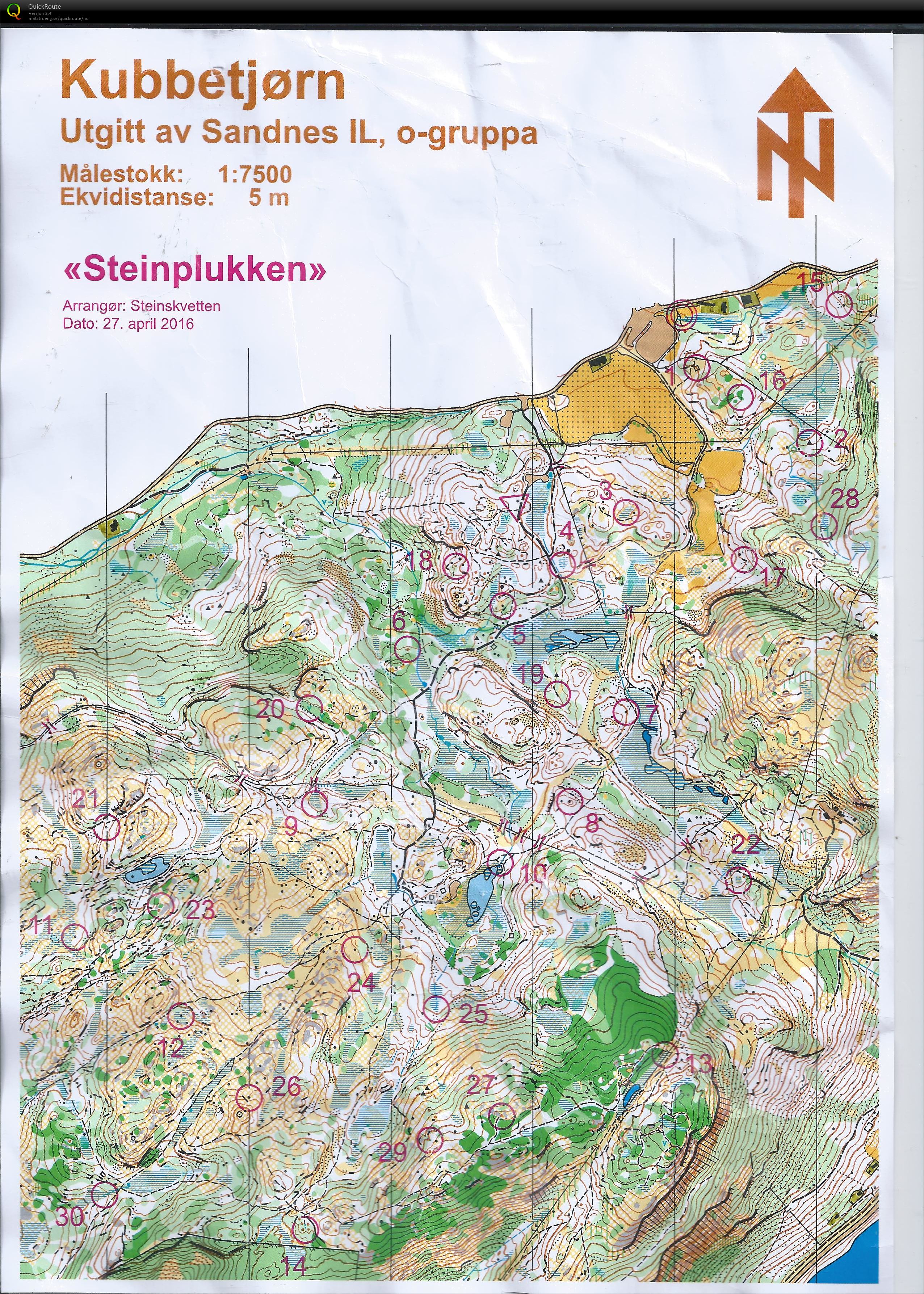 Bedriftsløp nr 4 Sør Rogaland (27-04-2016)
