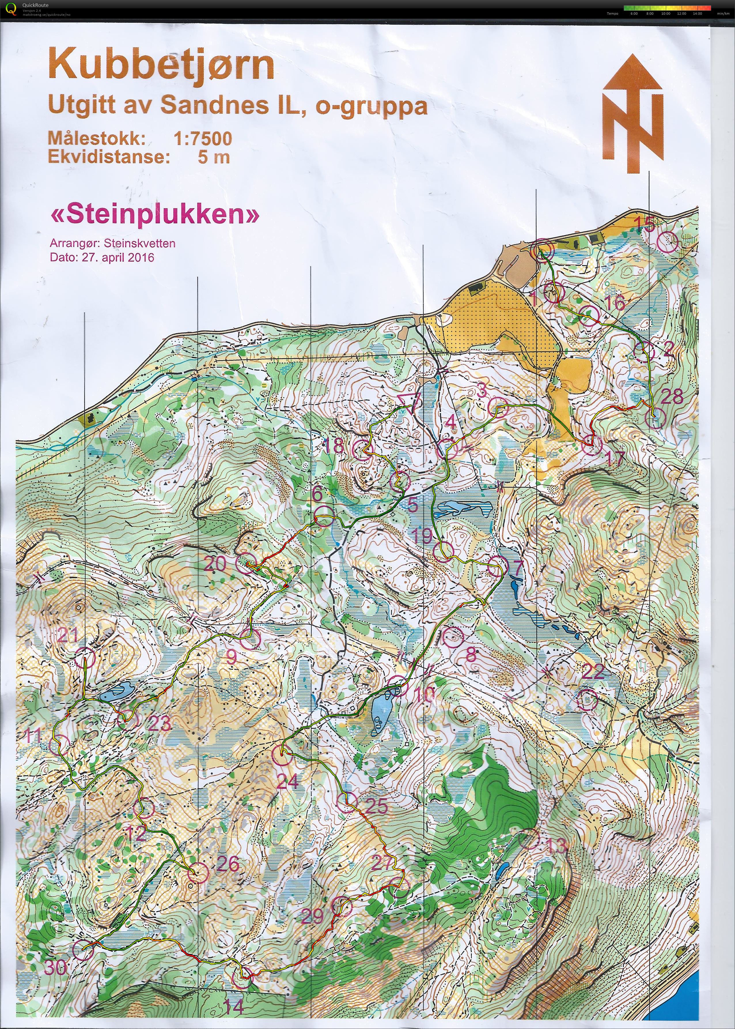 Bedriftsløp nr 4 Sør Rogaland (27-04-2016)