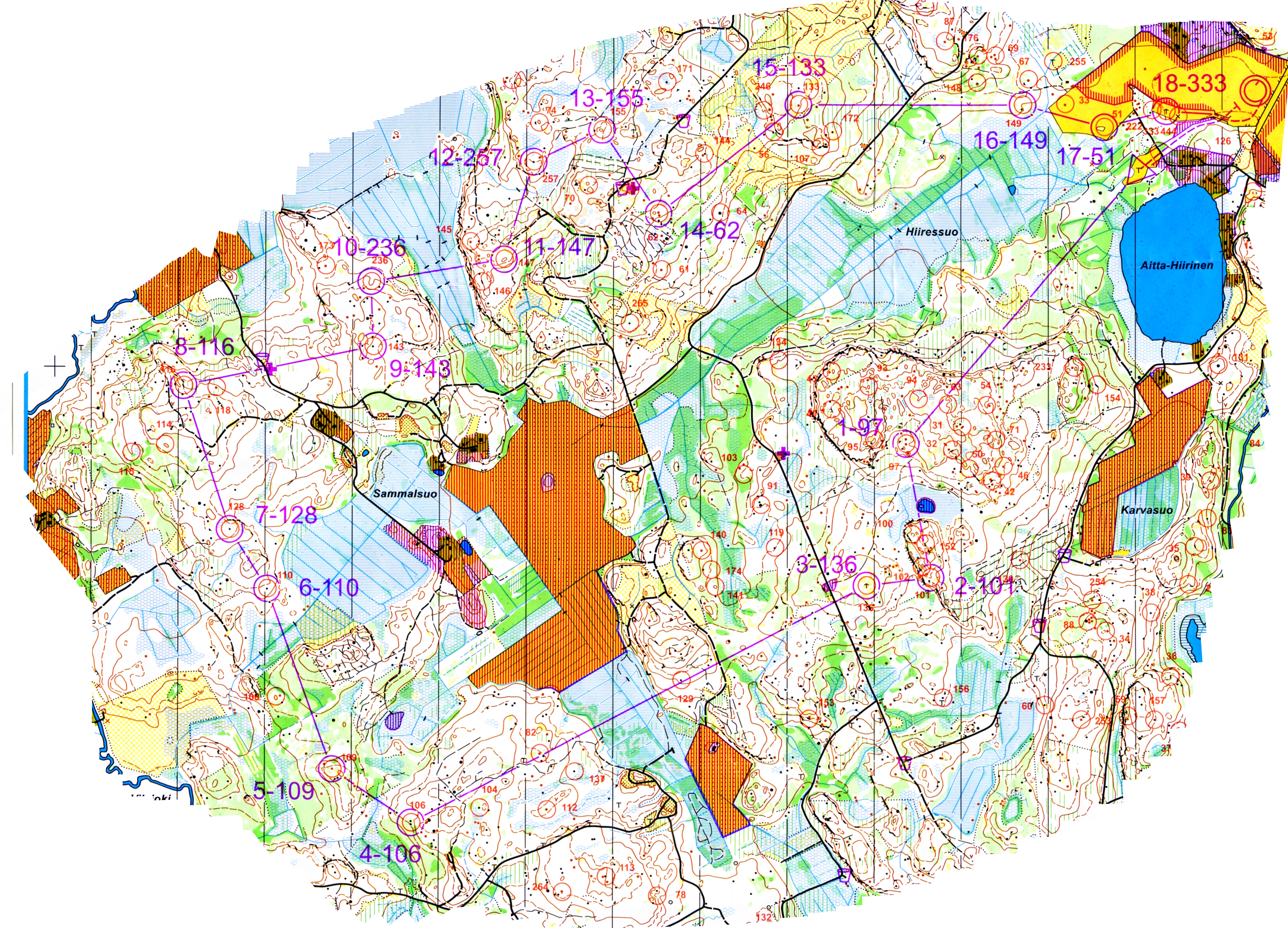 Jukola 5. etappe (19.06.2016)