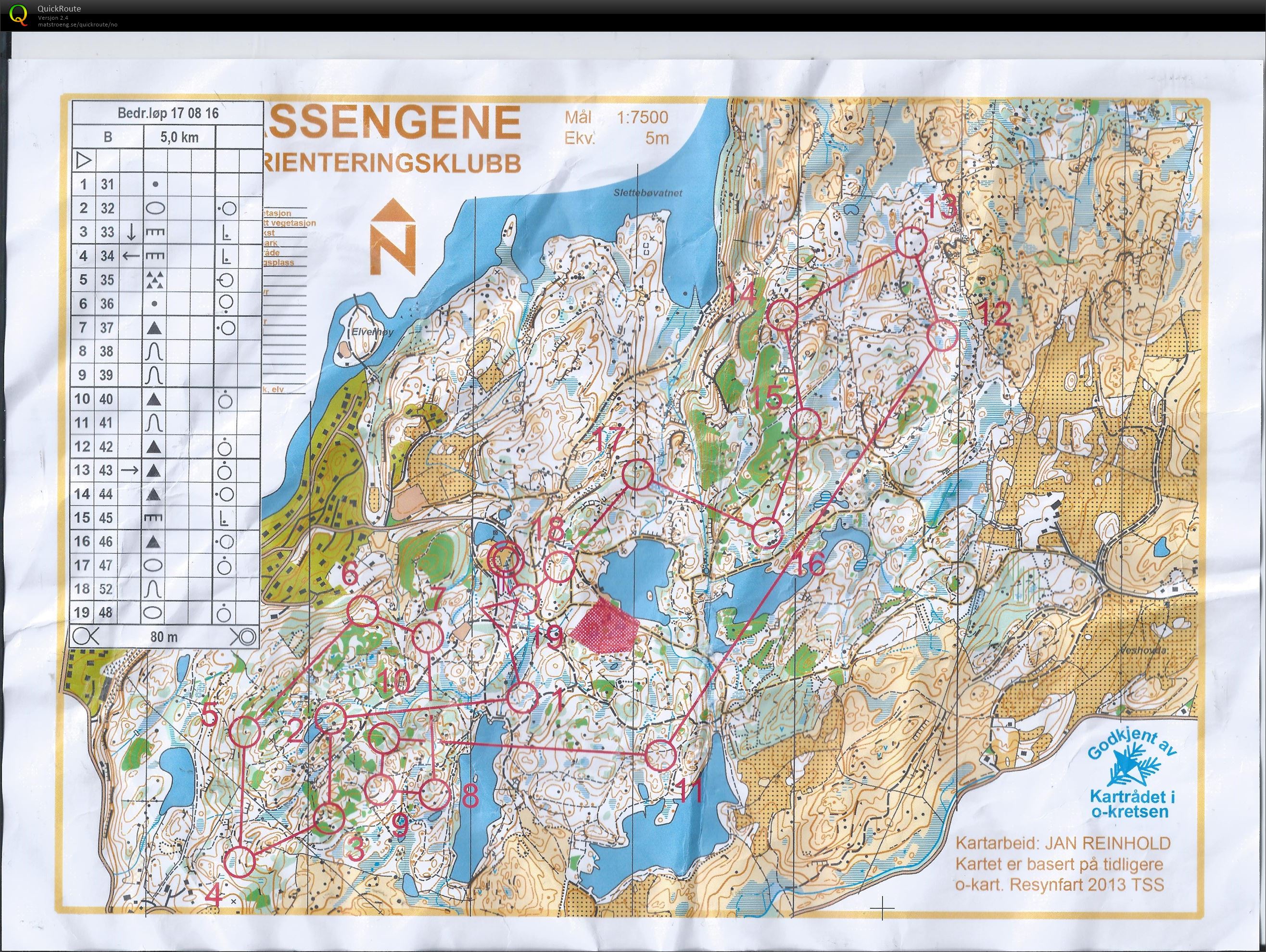 Bedriftsløp nr 11 HB (17-08-2016)