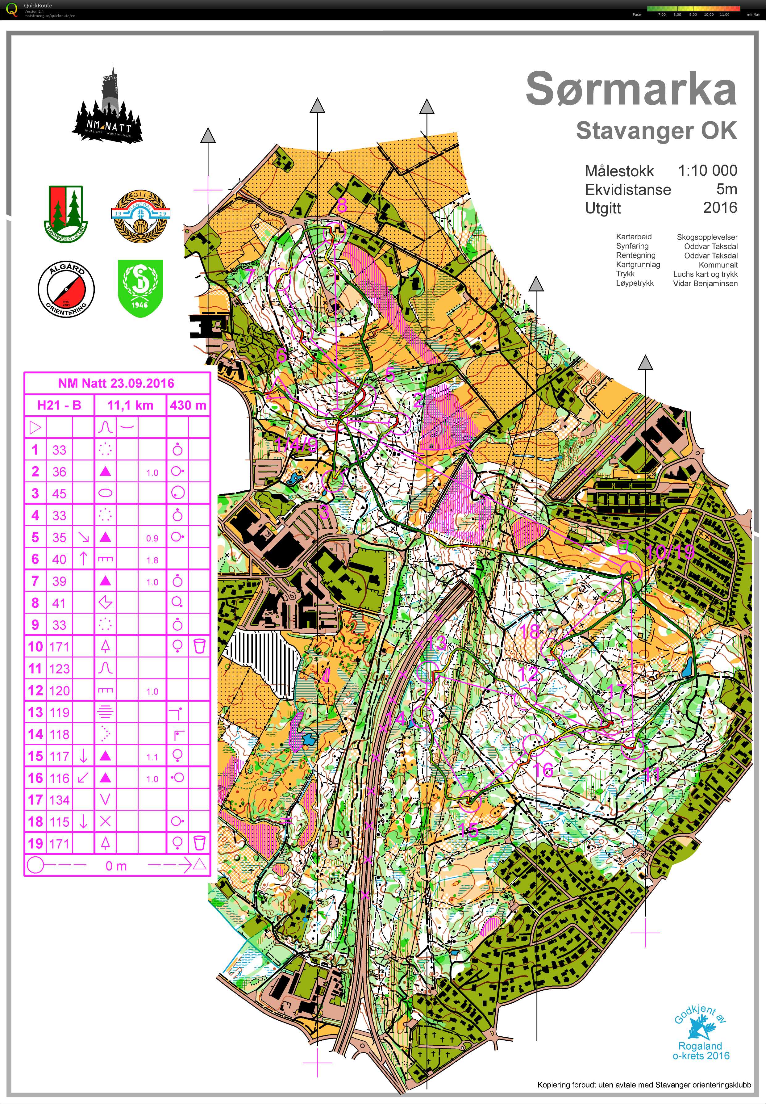 NM Natt H21 Prøveløper - Del 1 (23-09-2016)